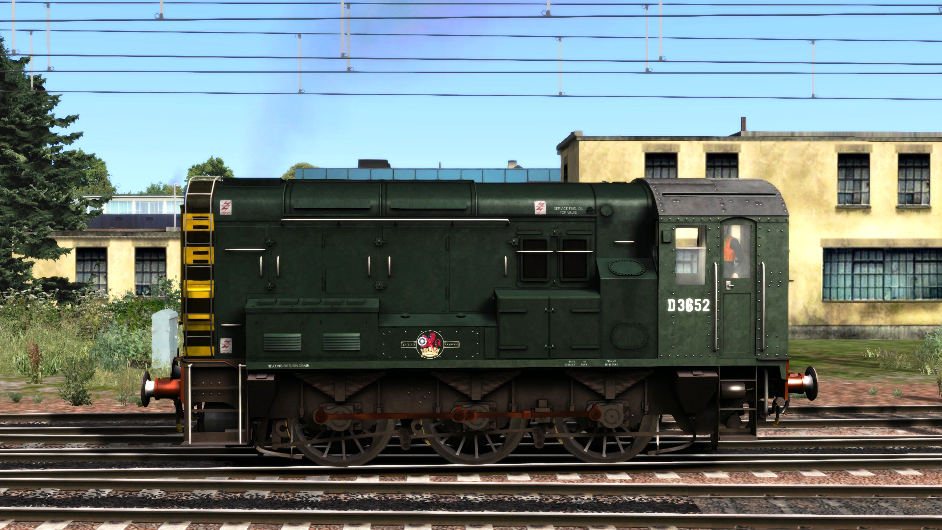BR Green Class 08 Add-on Livery screenshot 2