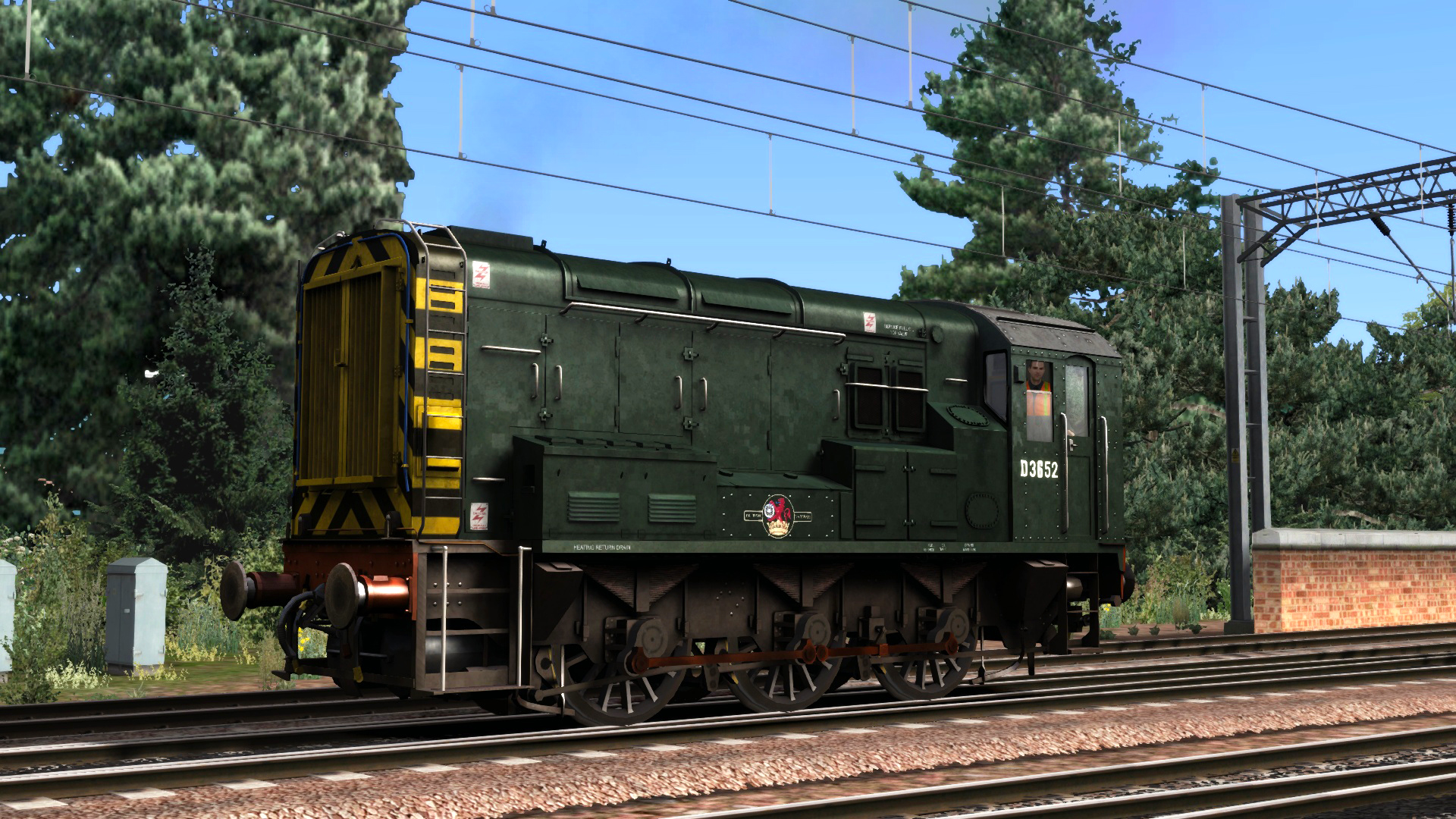 BR Green Class 08 Add-on Livery screenshot 8