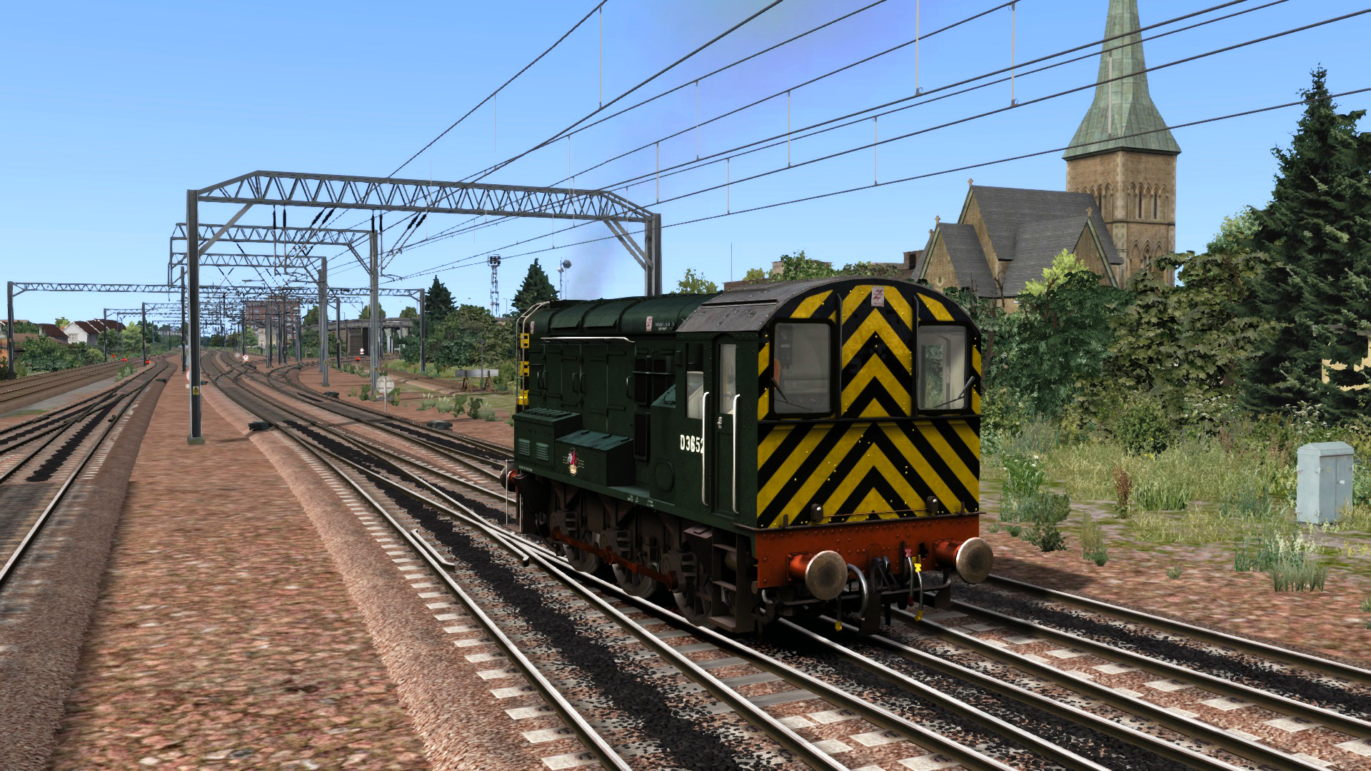 BR Green Class 08 Add-on Livery screenshot 3