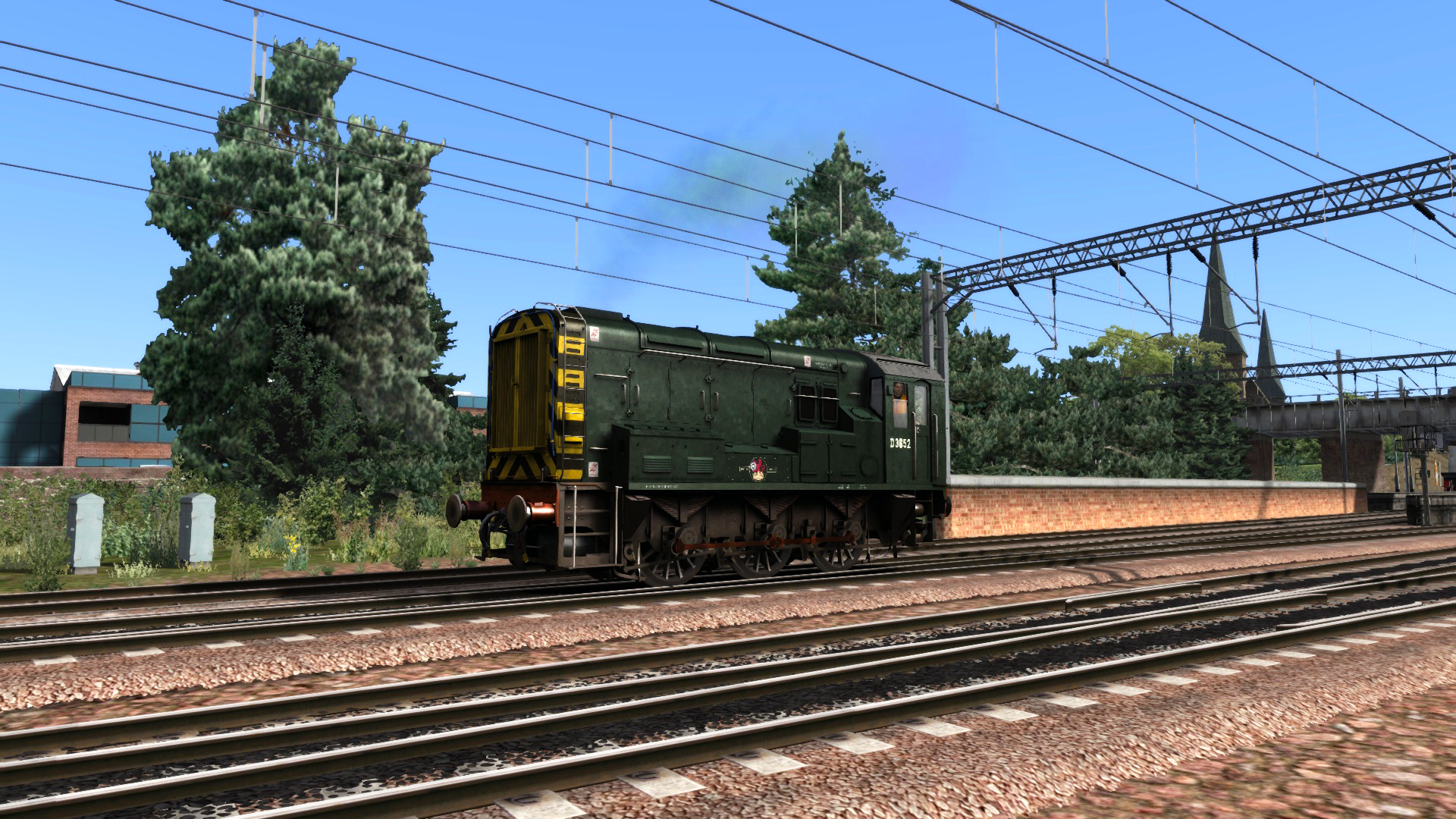 BR Green Class 08 Add-on Livery screenshot 9