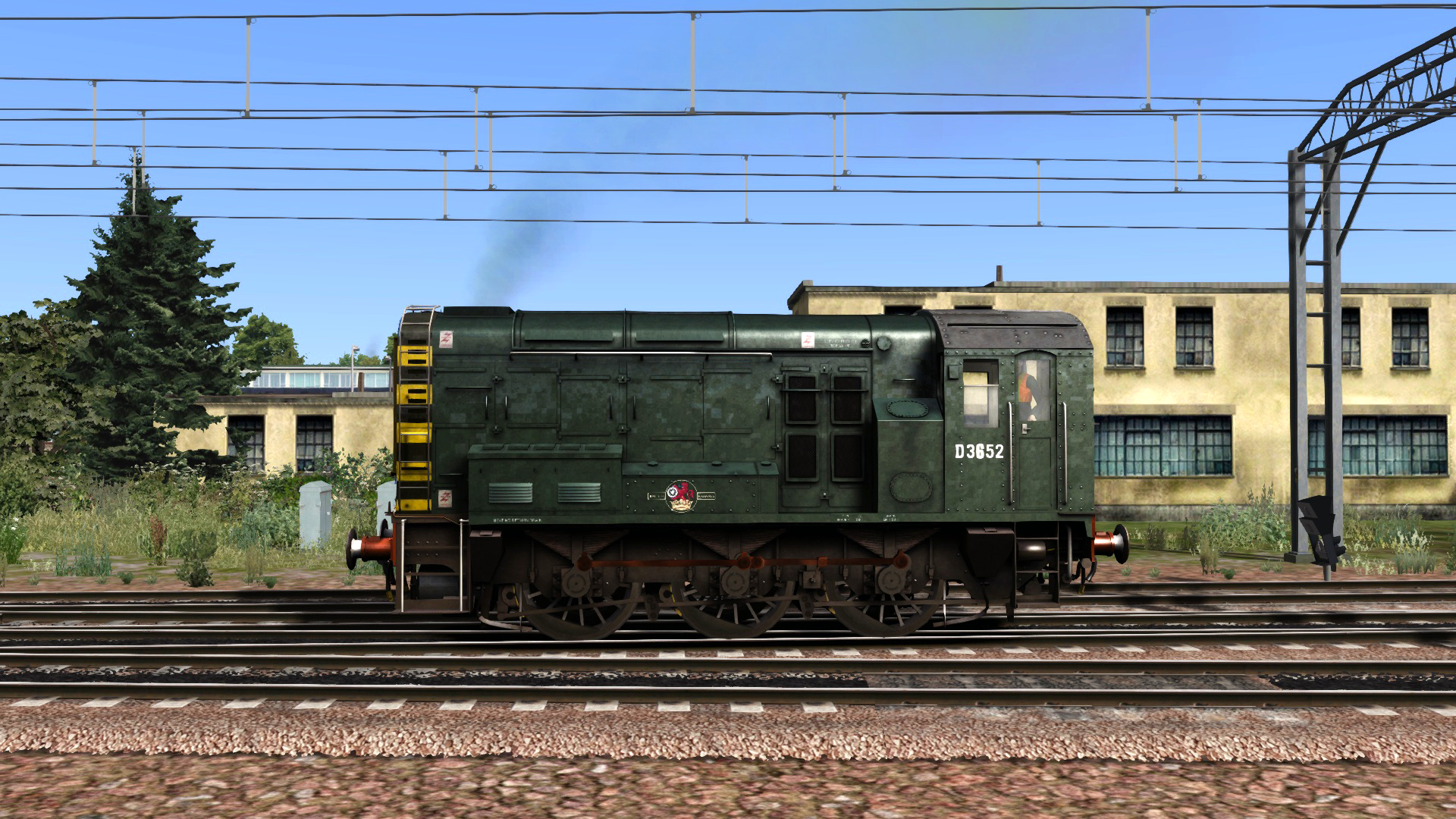 BR Green Class 08 Add-on Livery screenshot 5
