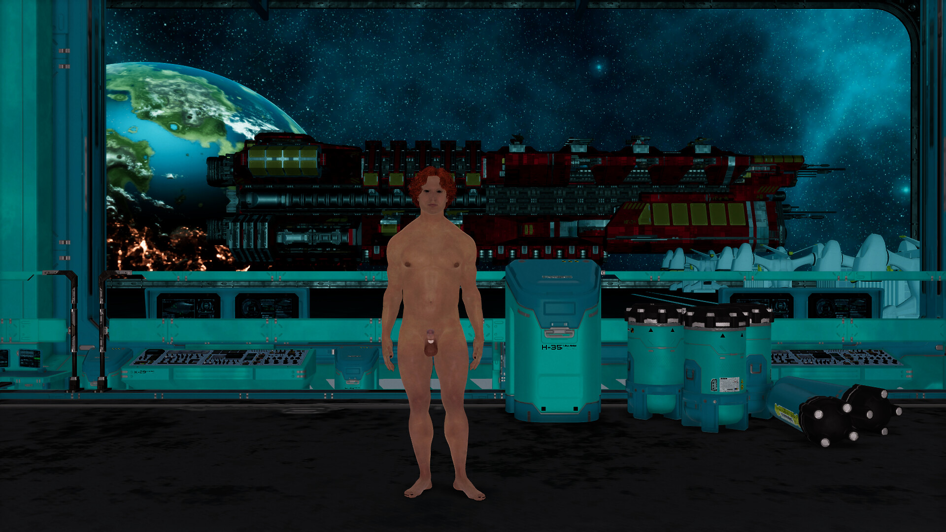 Fun with penis for Sci-fi builder screenshot 14