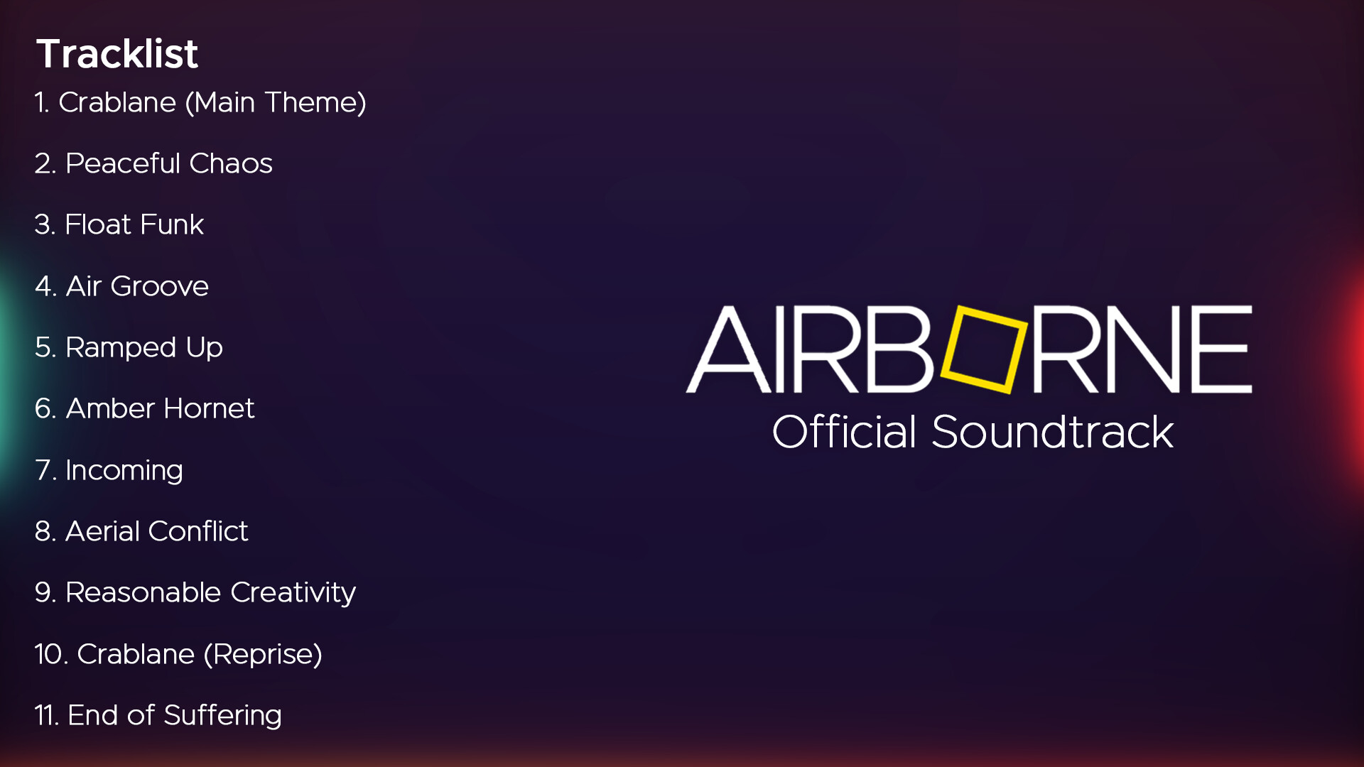 Airborne Soundtrack screenshot 2