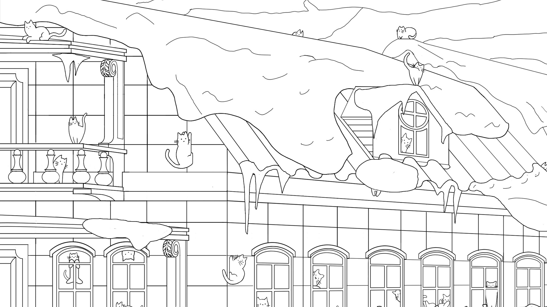 Hidden Winter Cats screenshot 2
