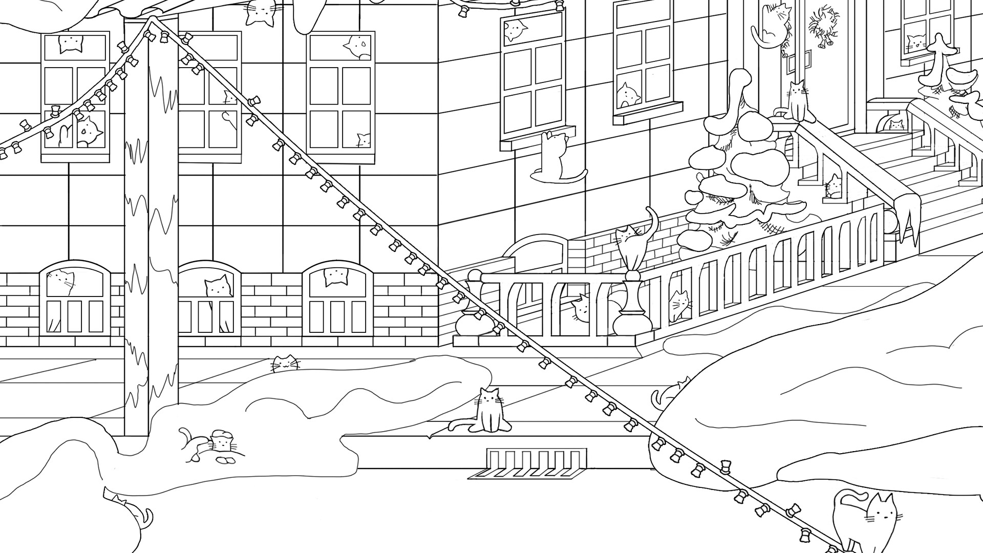 Hidden Winter Cats screenshot 5