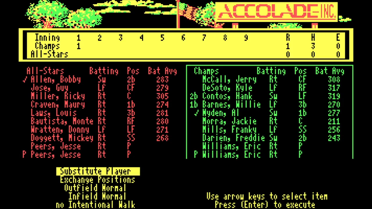 HardBall! + HardBall II screenshot 1