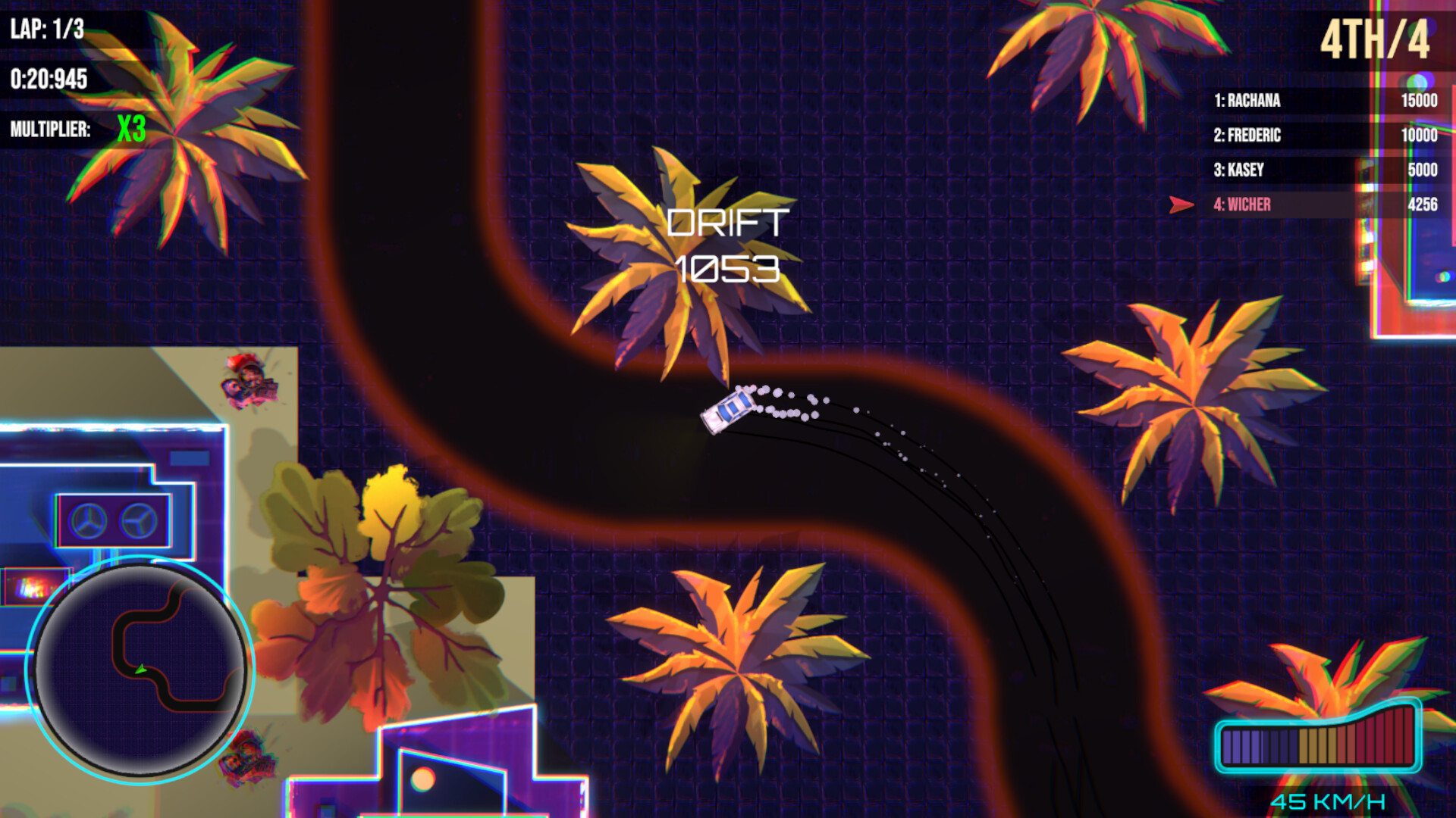 Neon Rush screenshot 1