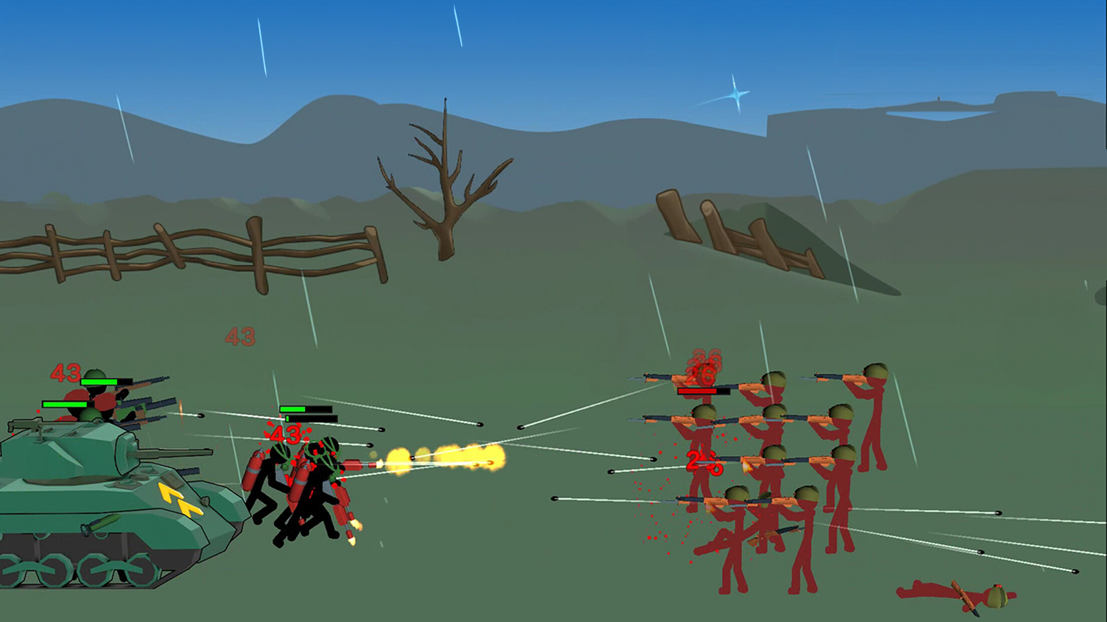 Stickman WW2 screenshot 1