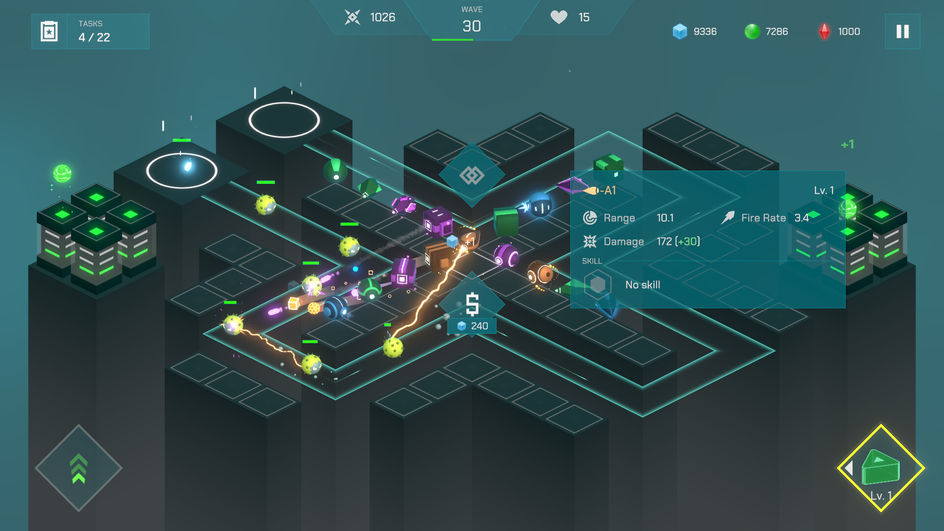 十字防守(X Defense: Timing TD) screenshot 1