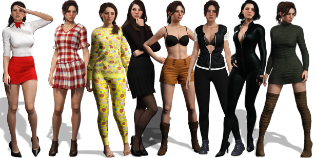 PRESENTATION - Wicked Seed 8 CostumeCollage2 | RPG Jeuxvidéo