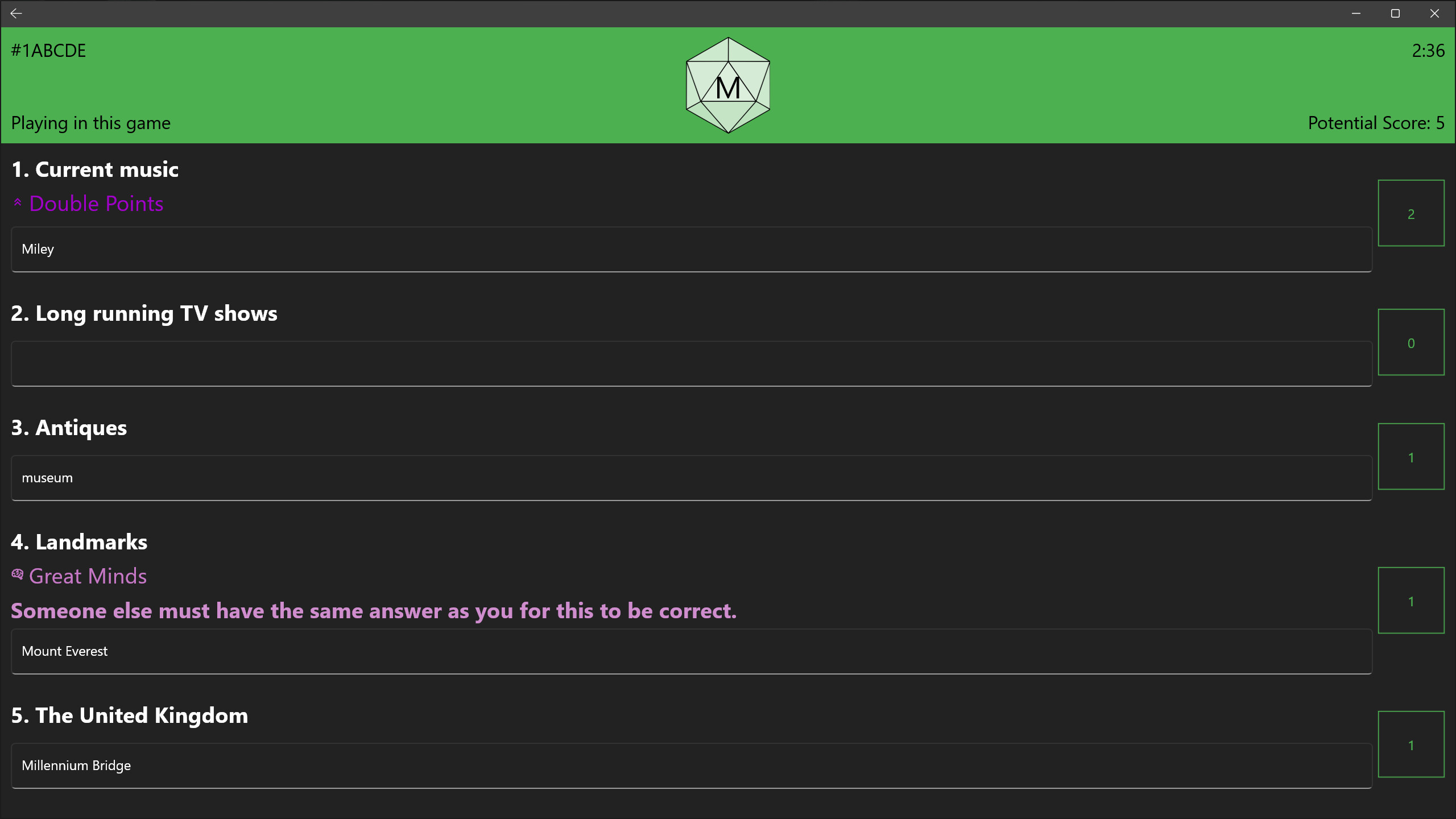 Catlists screenshot 1