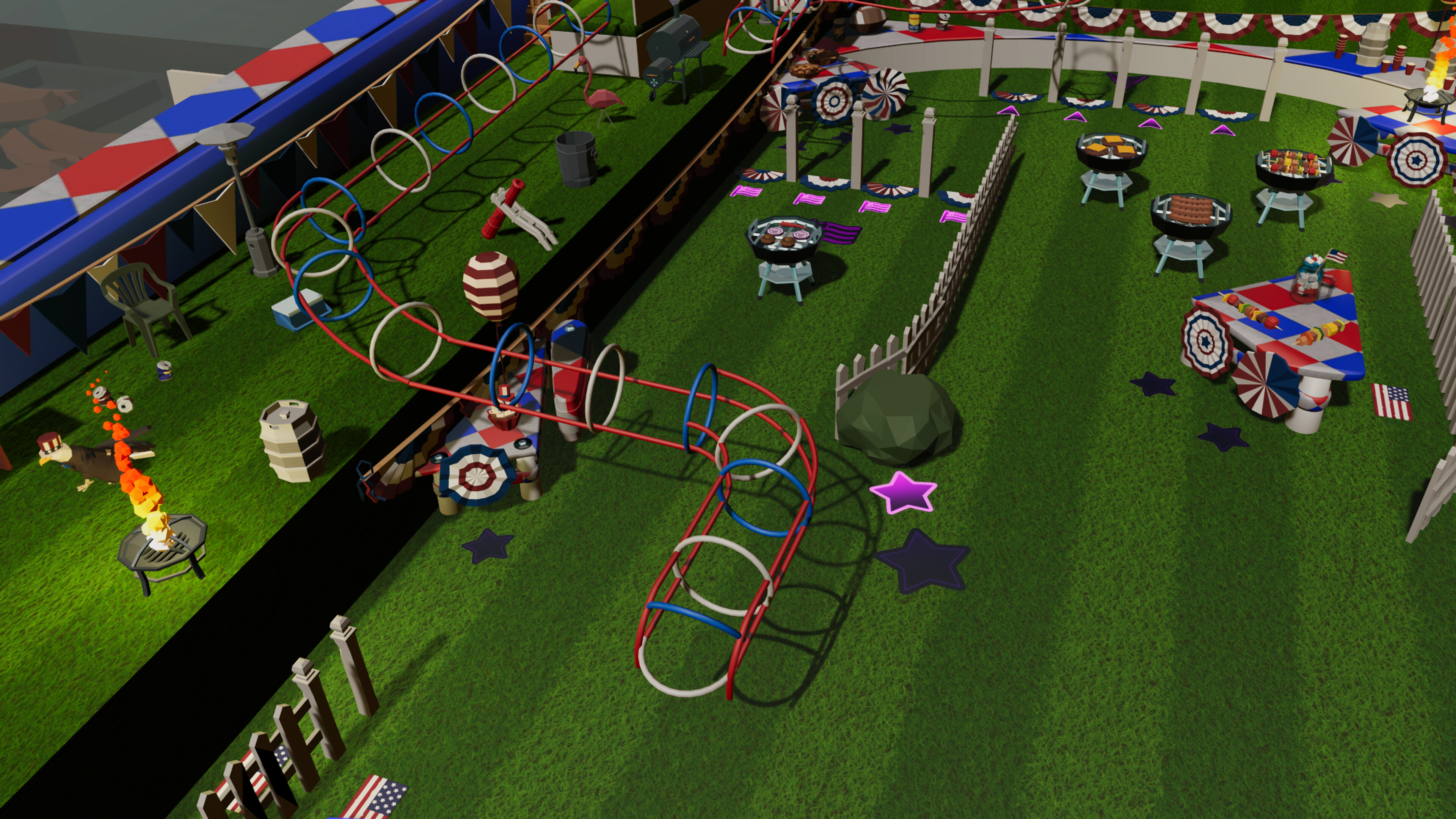 Roxy Raccoon's Pinball Panic - American Anniversary screenshot 7