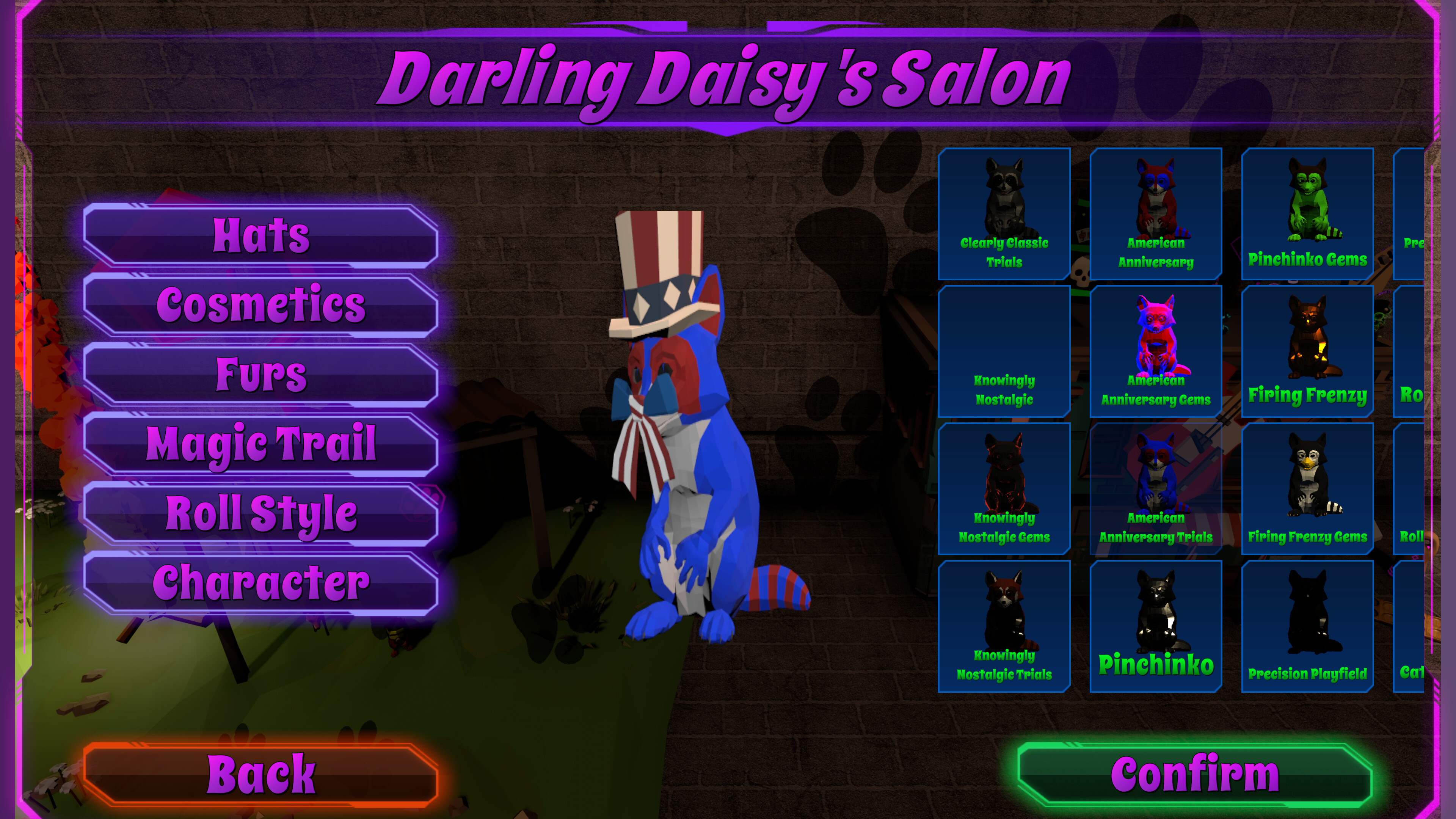 Roxy Raccoon's Pinball Panic - American Anniversary screenshot 2