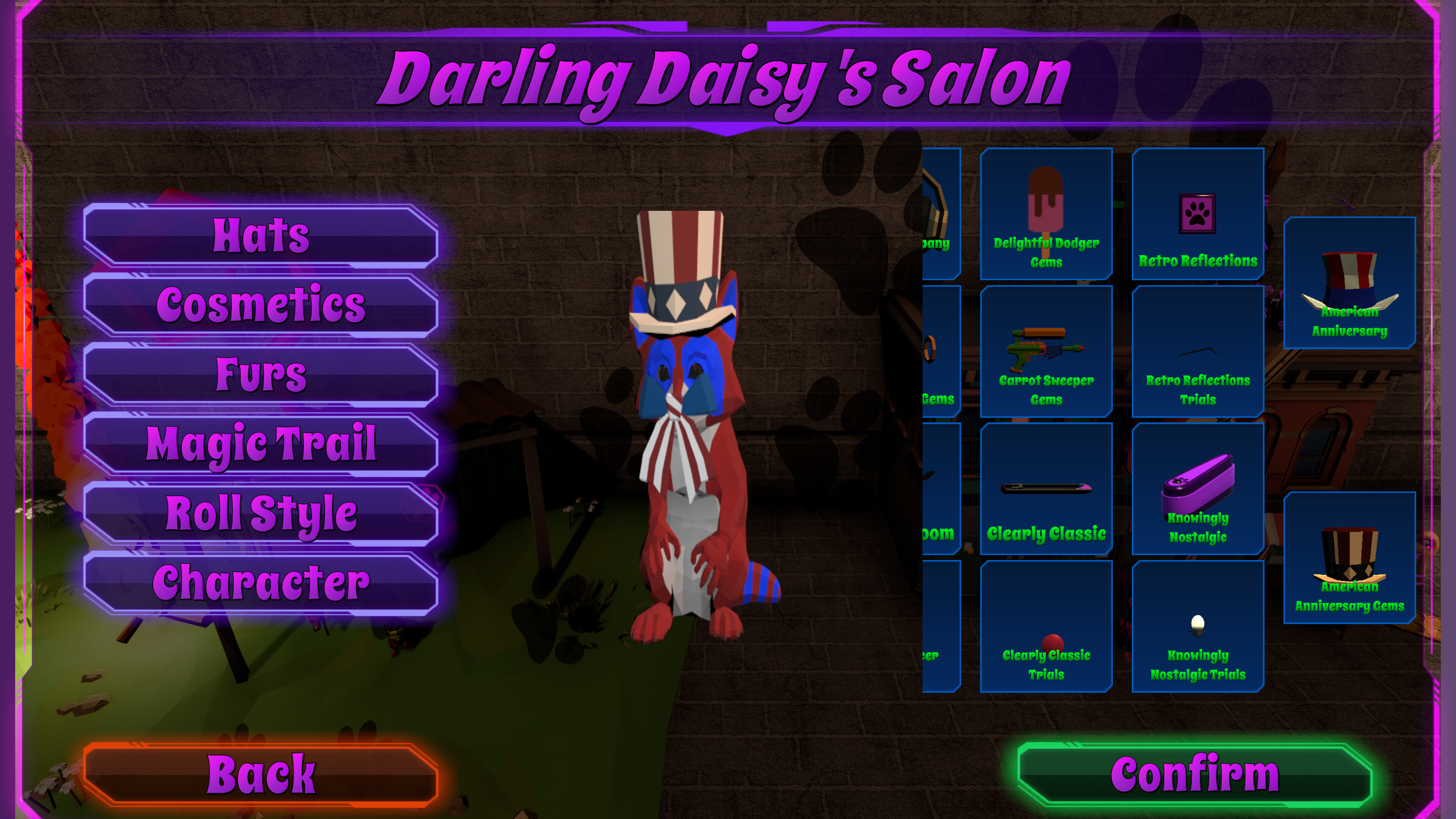 Roxy Raccoon's Pinball Panic - American Anniversary screenshot 1