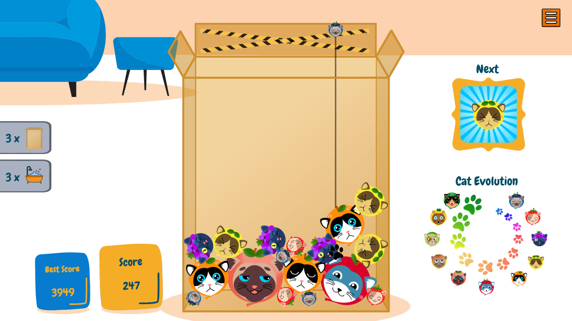 CatMelon - Suika Game screenshot 1