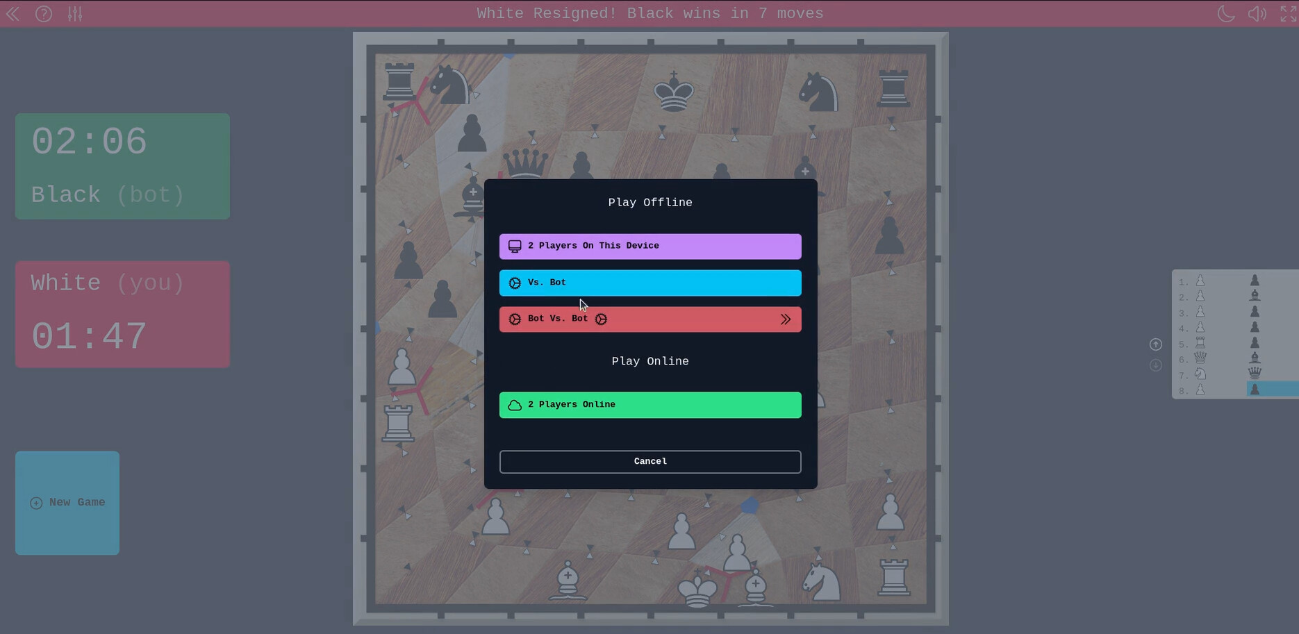 Chess Twist screenshot 3