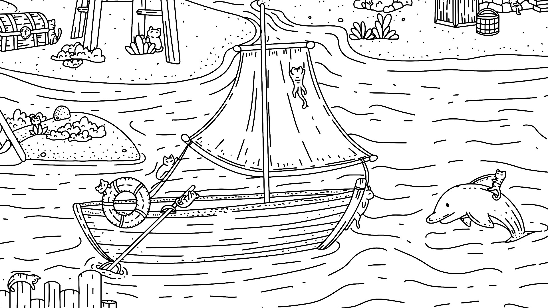 100 Pirate Cats screenshot 6