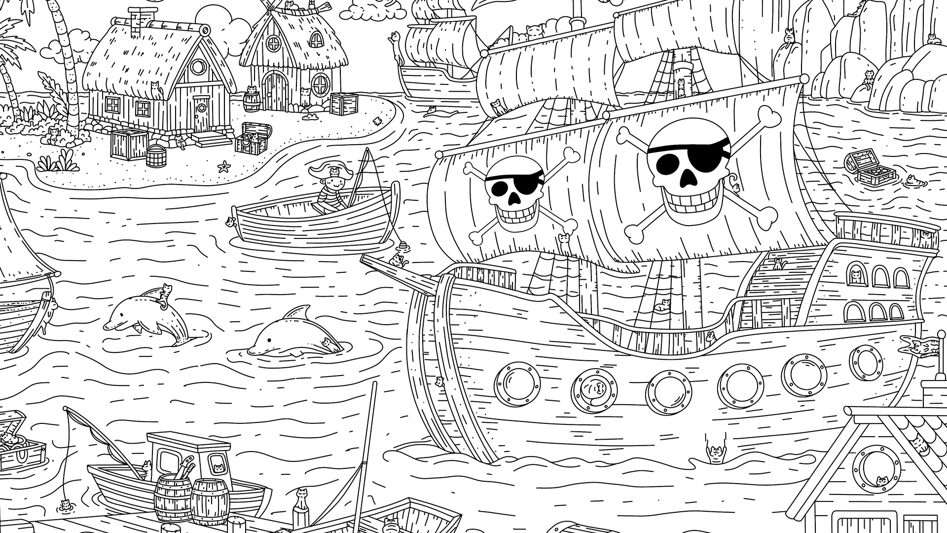 100 Pirate Cats screenshot 4