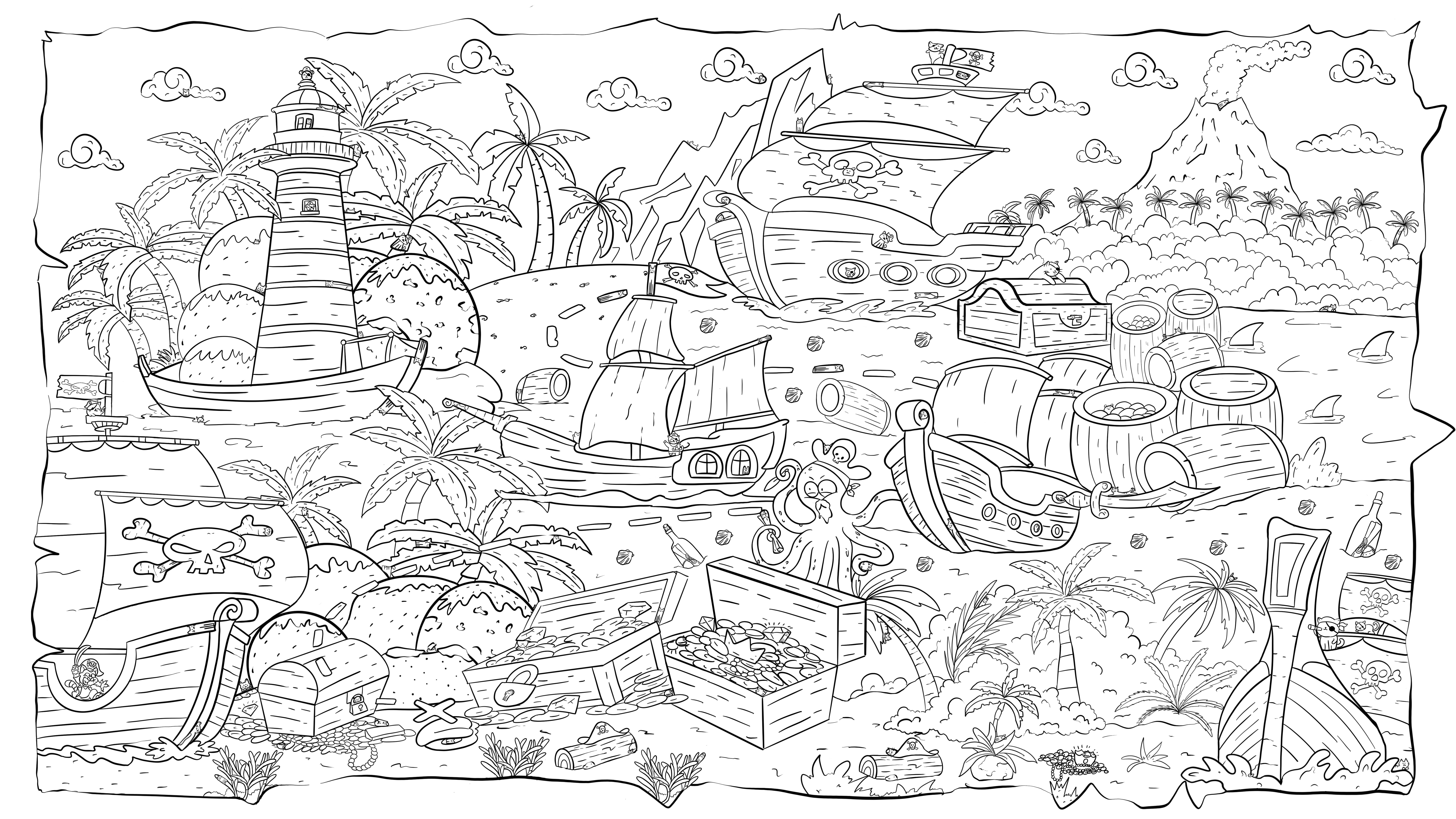 100 Pirate Cats screenshot 1