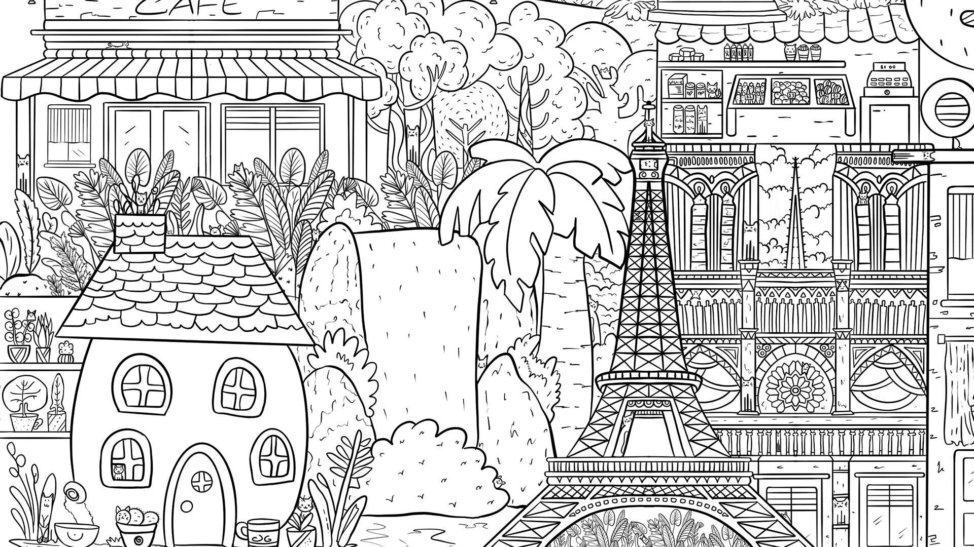 100 Paris Cats screenshot 1