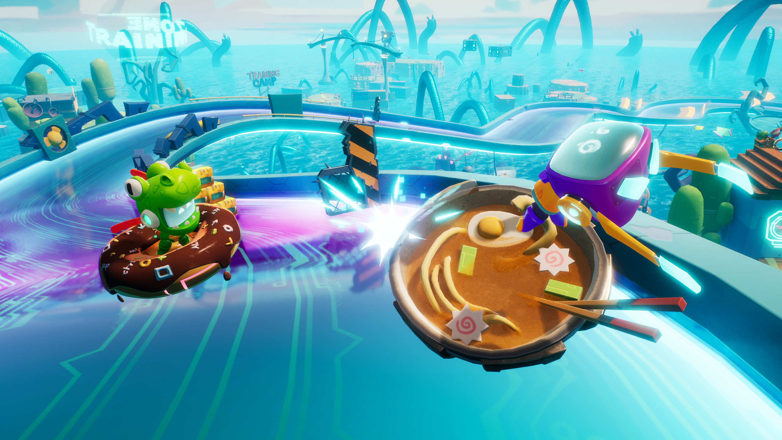 Boti: Byteland Overclocked - Bit Racing DLC screenshot 1