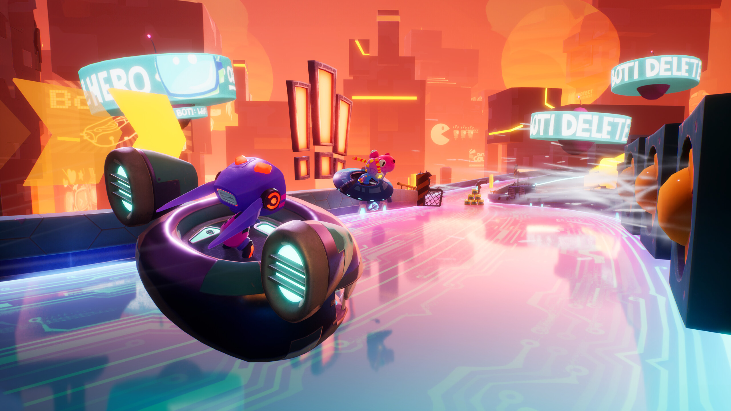 Boti: Byteland Overclocked - Bit Racing DLC screenshot 4
