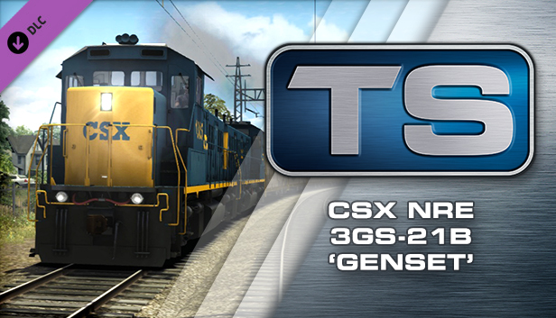 Save 60% on Train Simulator: CSX NRE 3GS-21B 'Genset' Loco Add-On