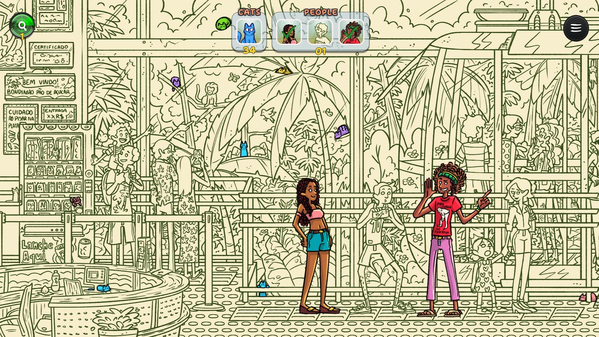 Hidden Cats in Rio de Janeiro screenshot 5