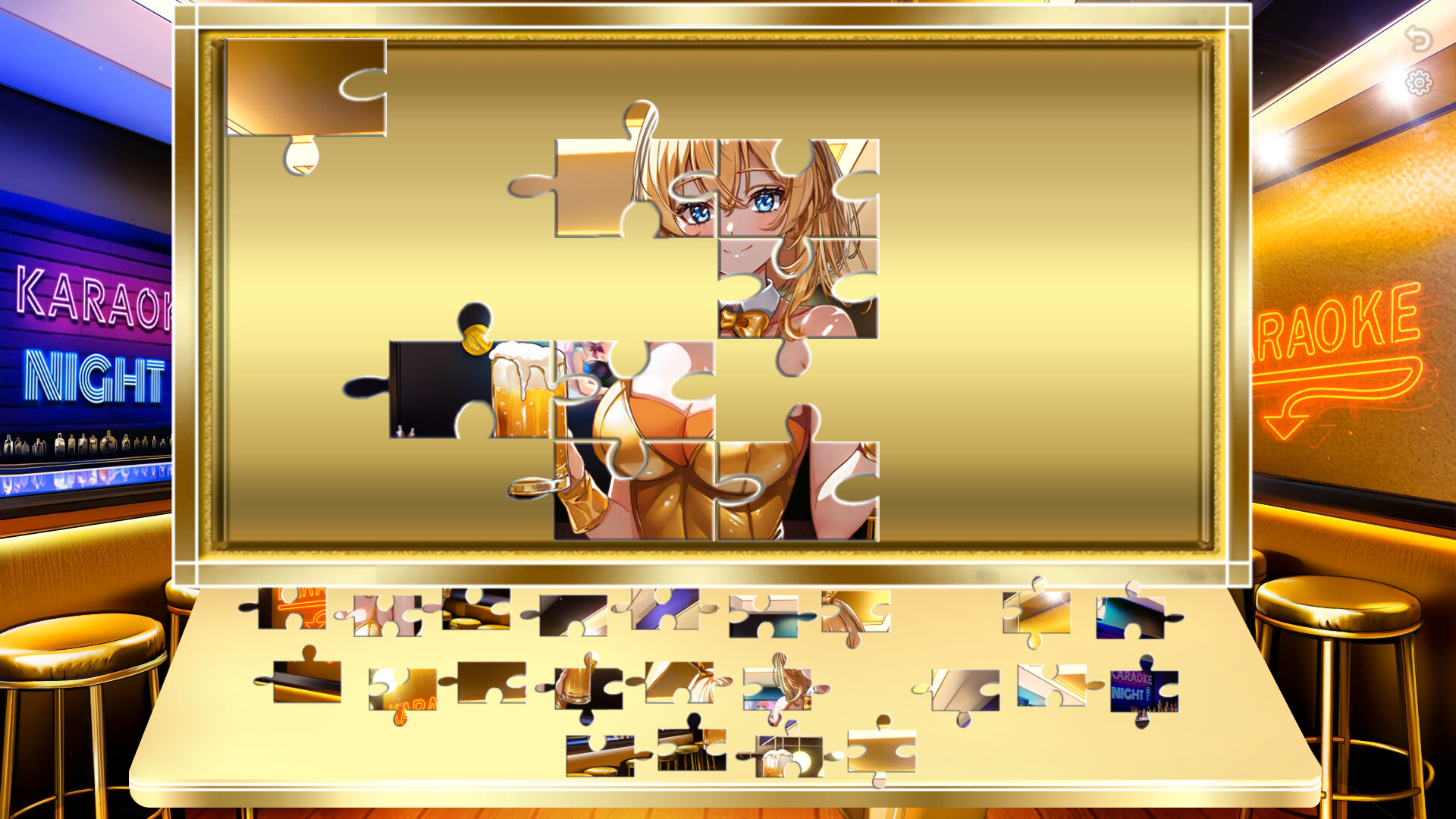 Bunny-girl with Golden tummy screenshot 6