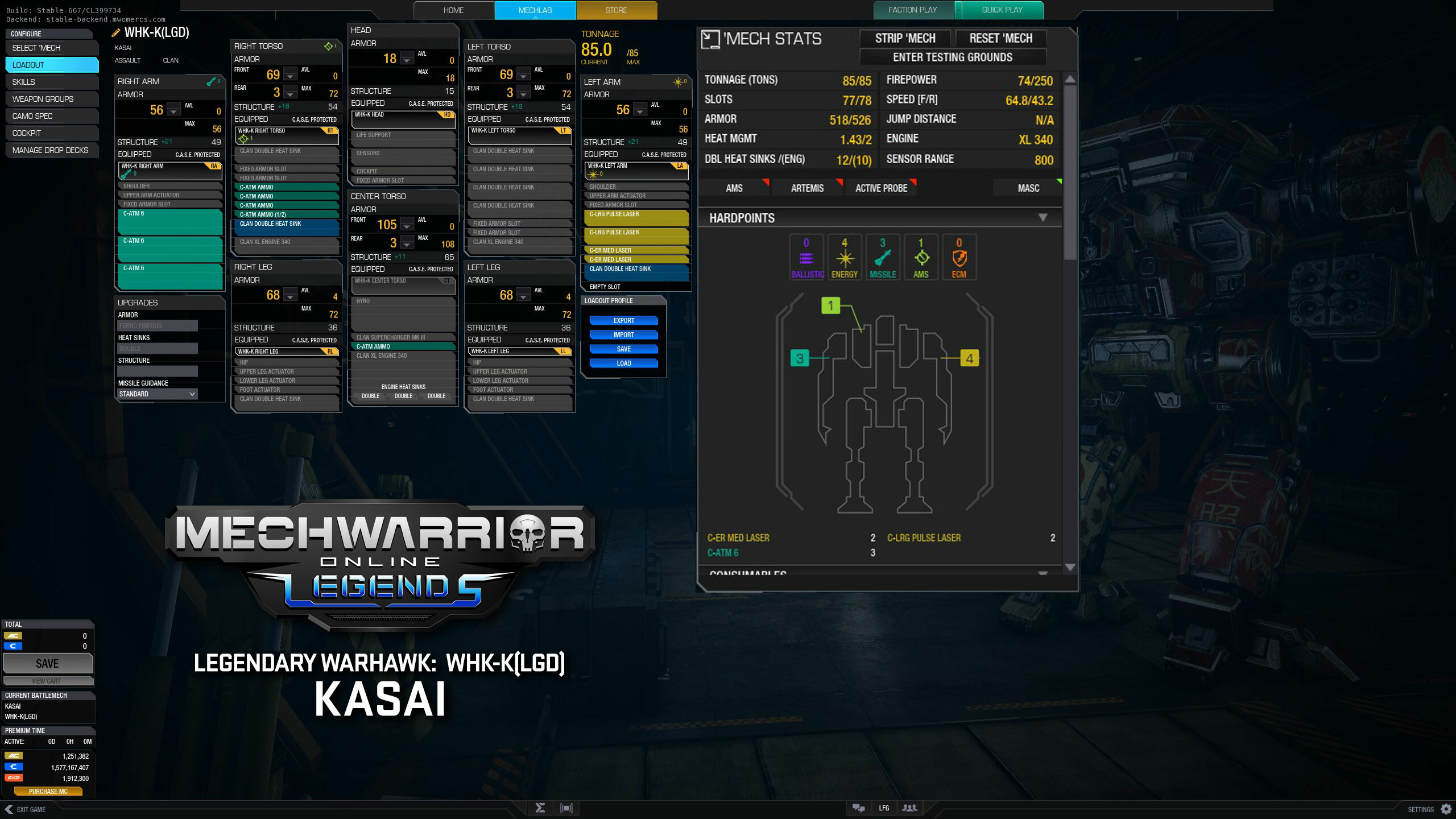 MechWarrior Online™ - Kasai Legendary Mech Pack screenshot 3