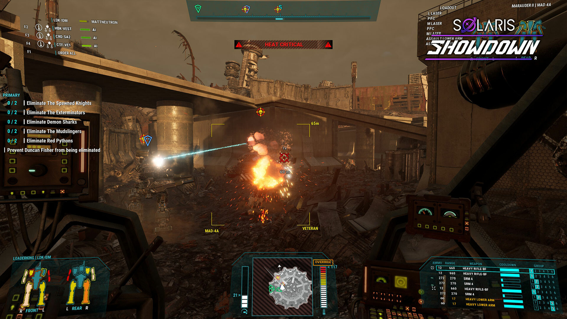 MechWarrior 5: Mercenaries - Solaris Showdown screenshot 2