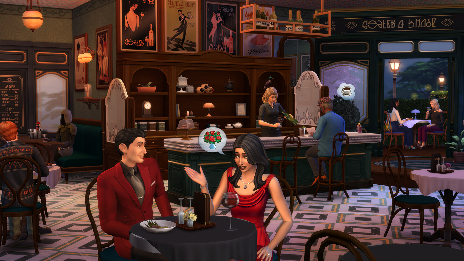 The Sims™ 4 Bistro Kit 33 screenshot 1