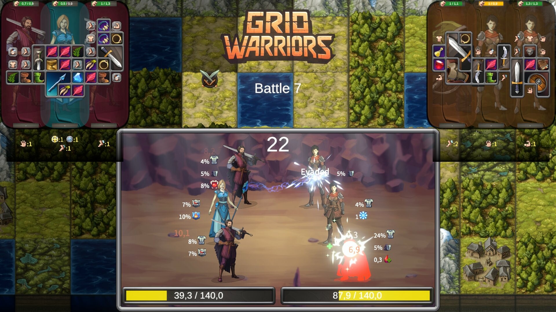 Grid Warriors: Battles screenshot 11