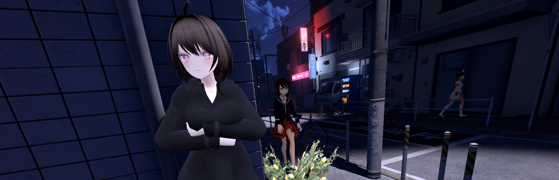 Seleka-san who Exposes unnoticed with Naked Coat
