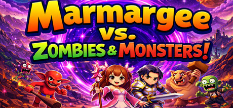 Marmargee Fighter Girl vs. Zombies & Monsters! — Steam header