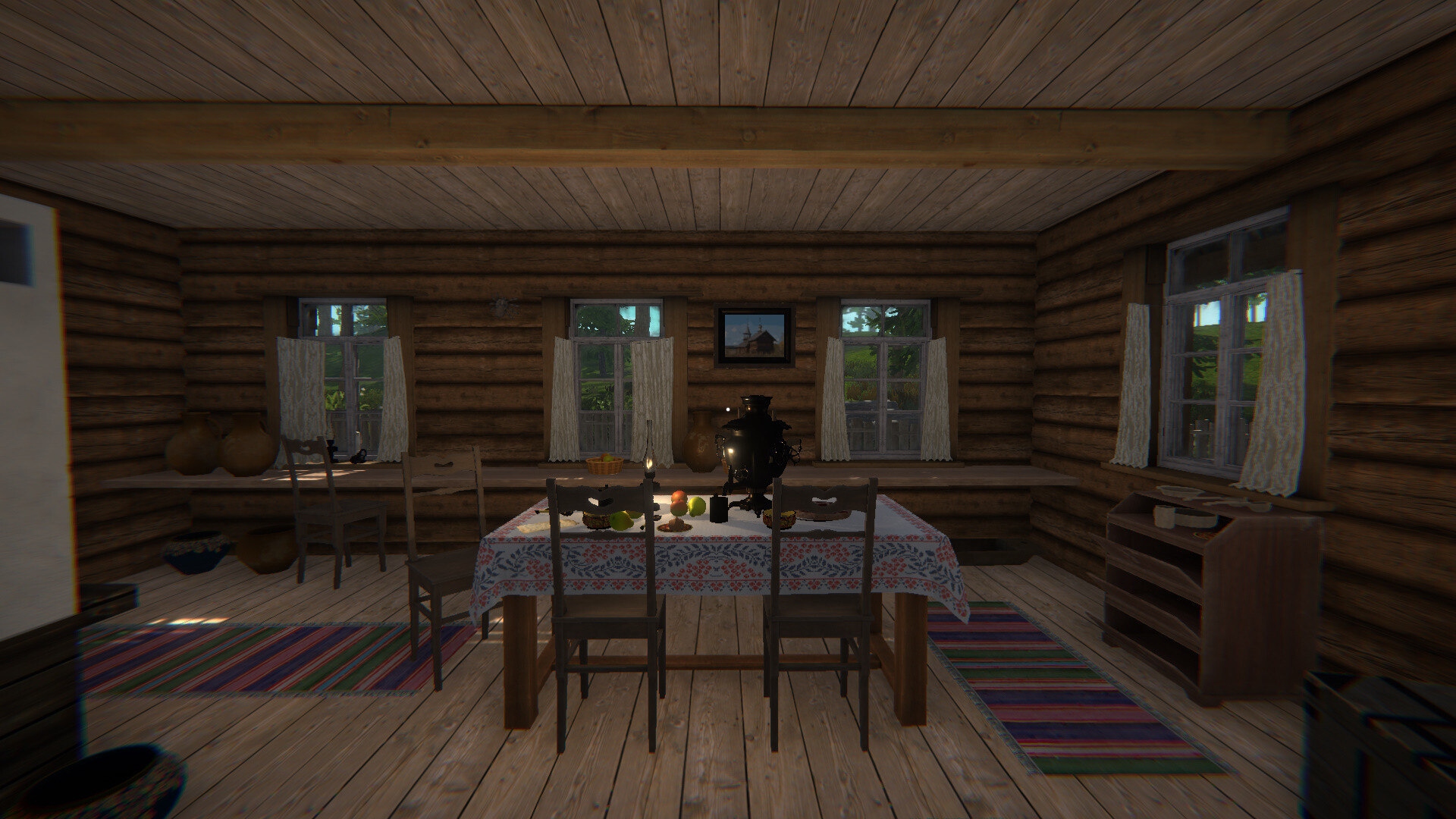 Russian Hut Simulator screenshot 2