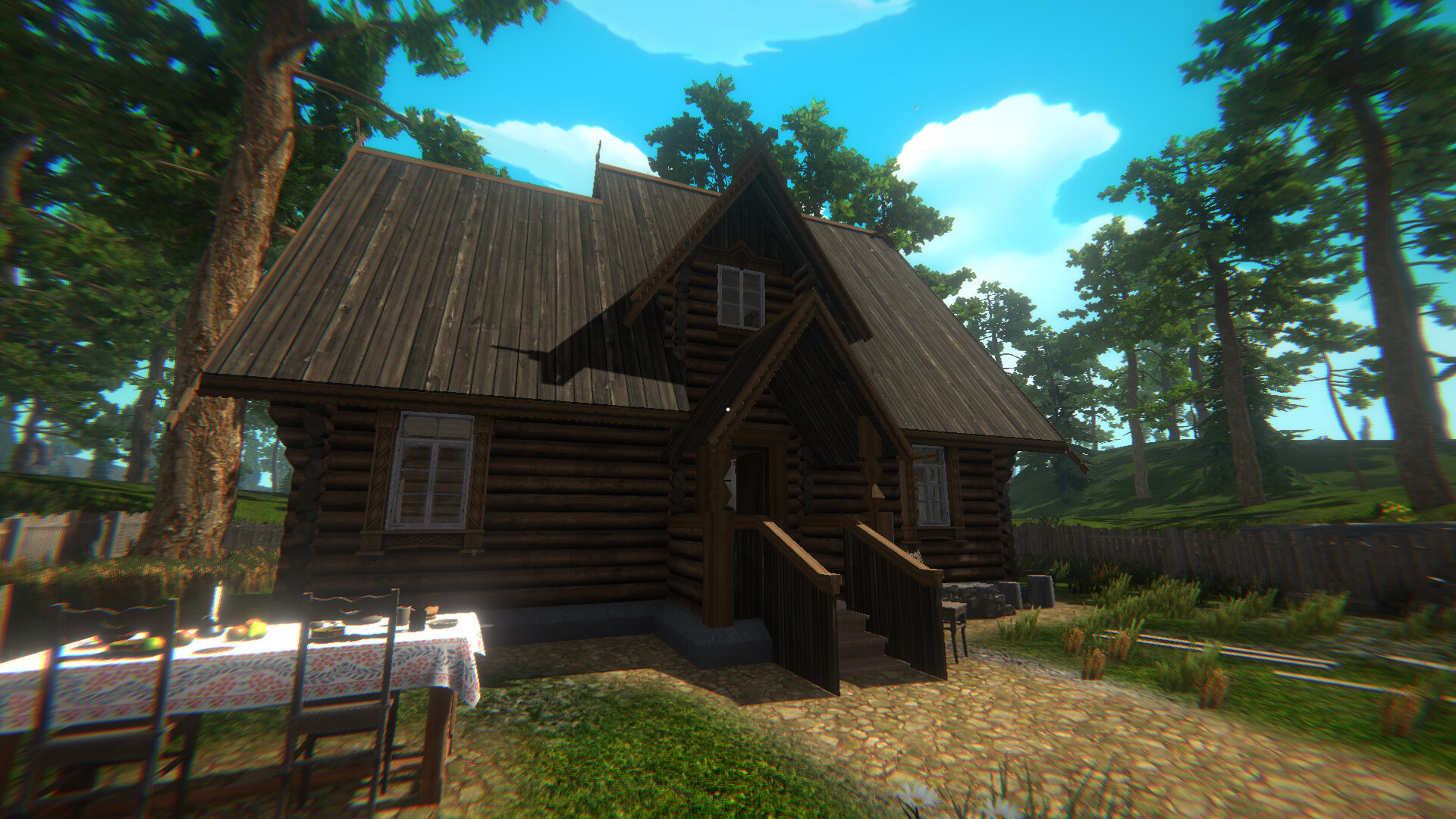 Russian Hut Simulator screenshot 1