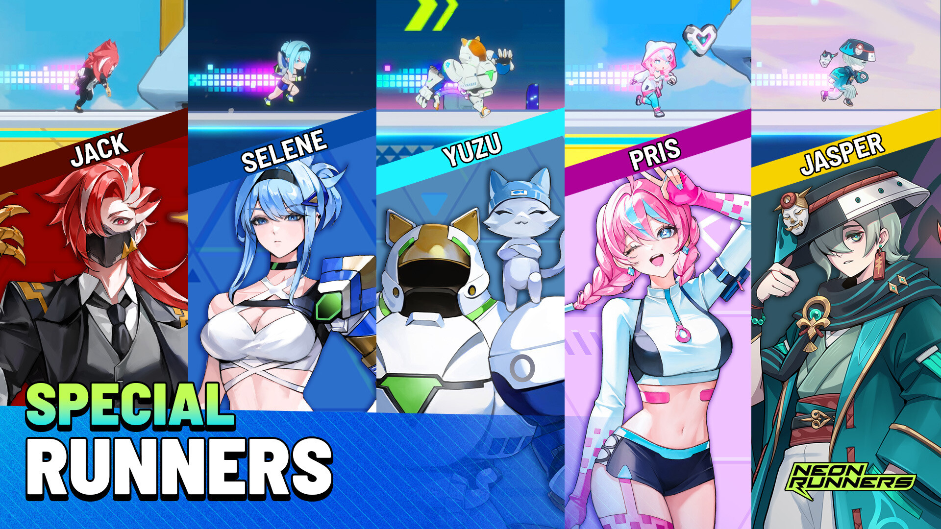 Neon Runners screenshot 7