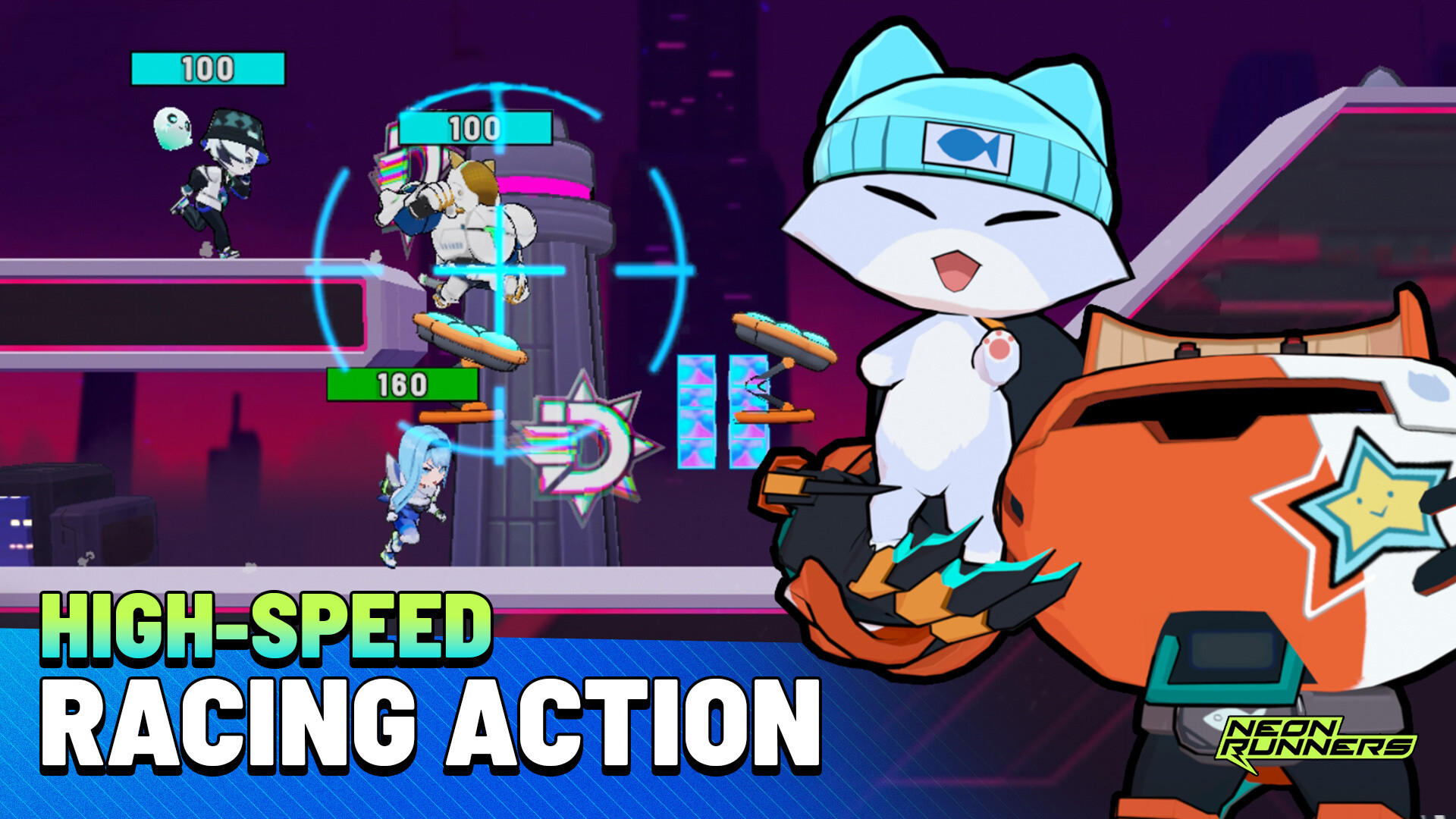 Neon Runners screenshot 3
