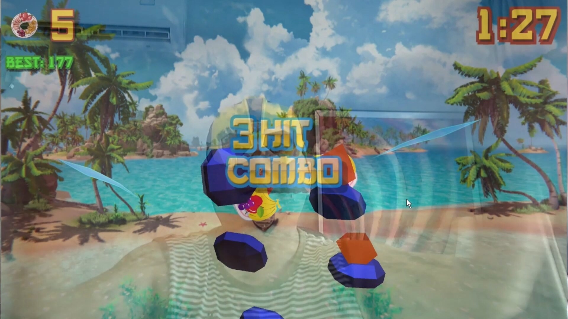 Fruit Slice by Motion Capture screenshot 1