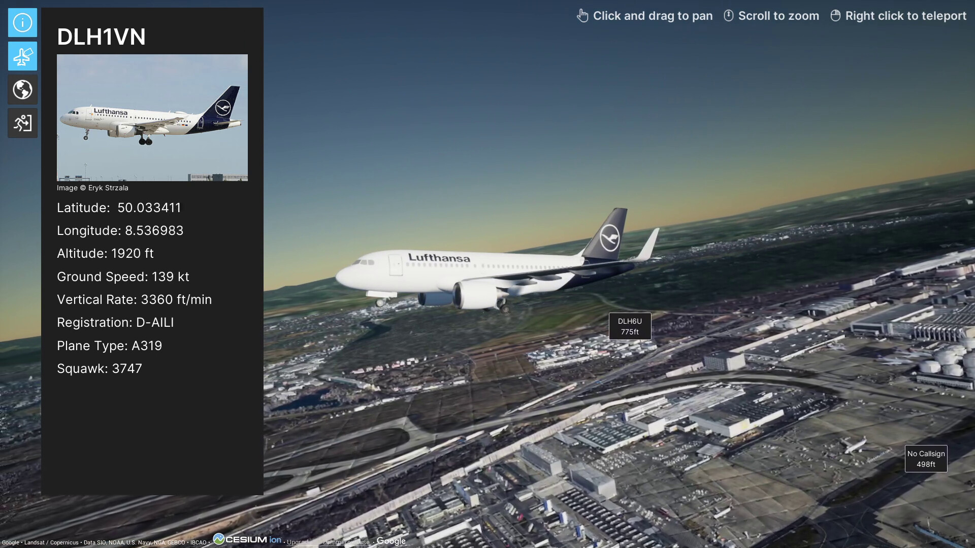 FlightTracker3D screenshot 4
