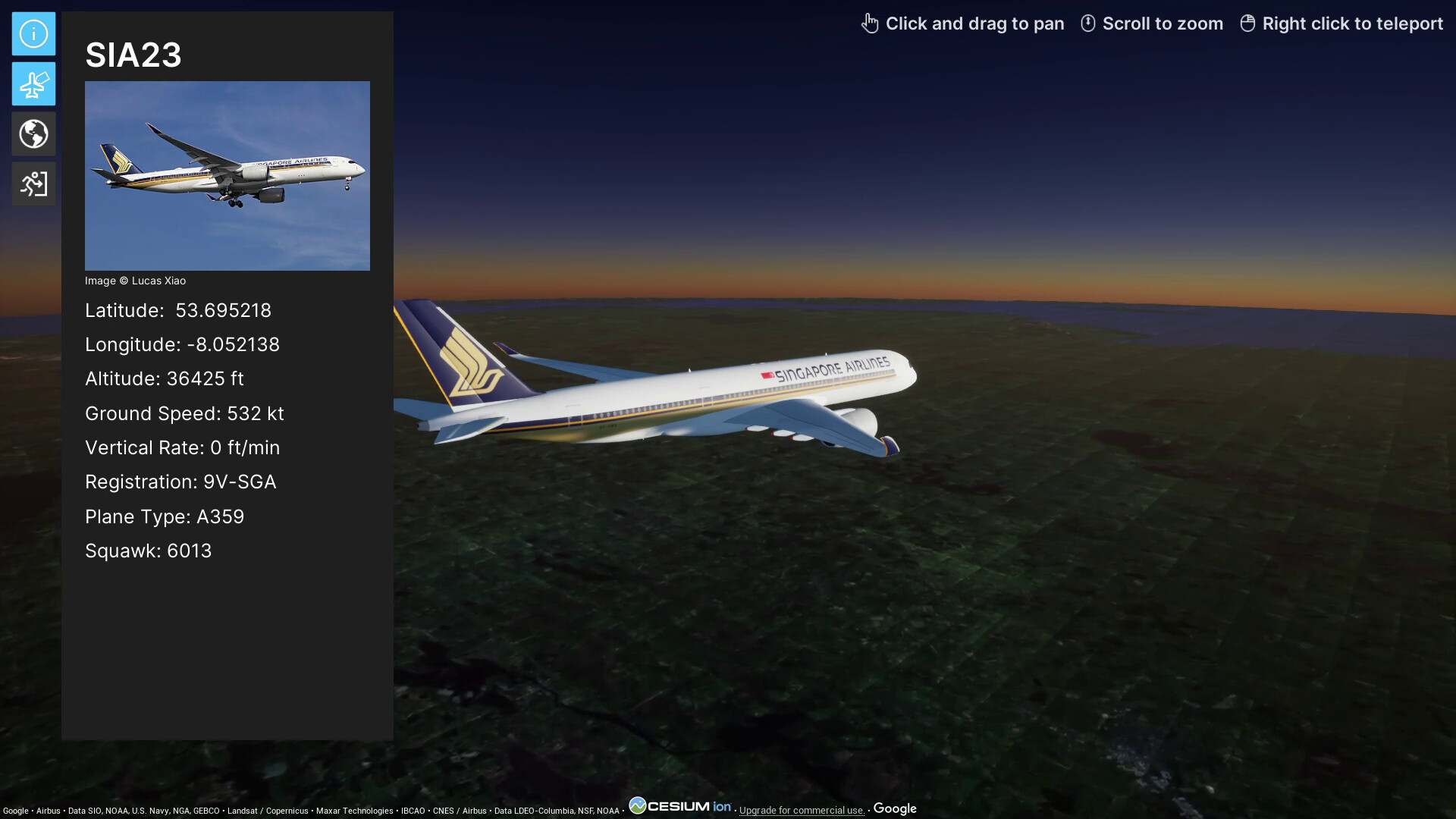 FlightTracker3D screenshot 6