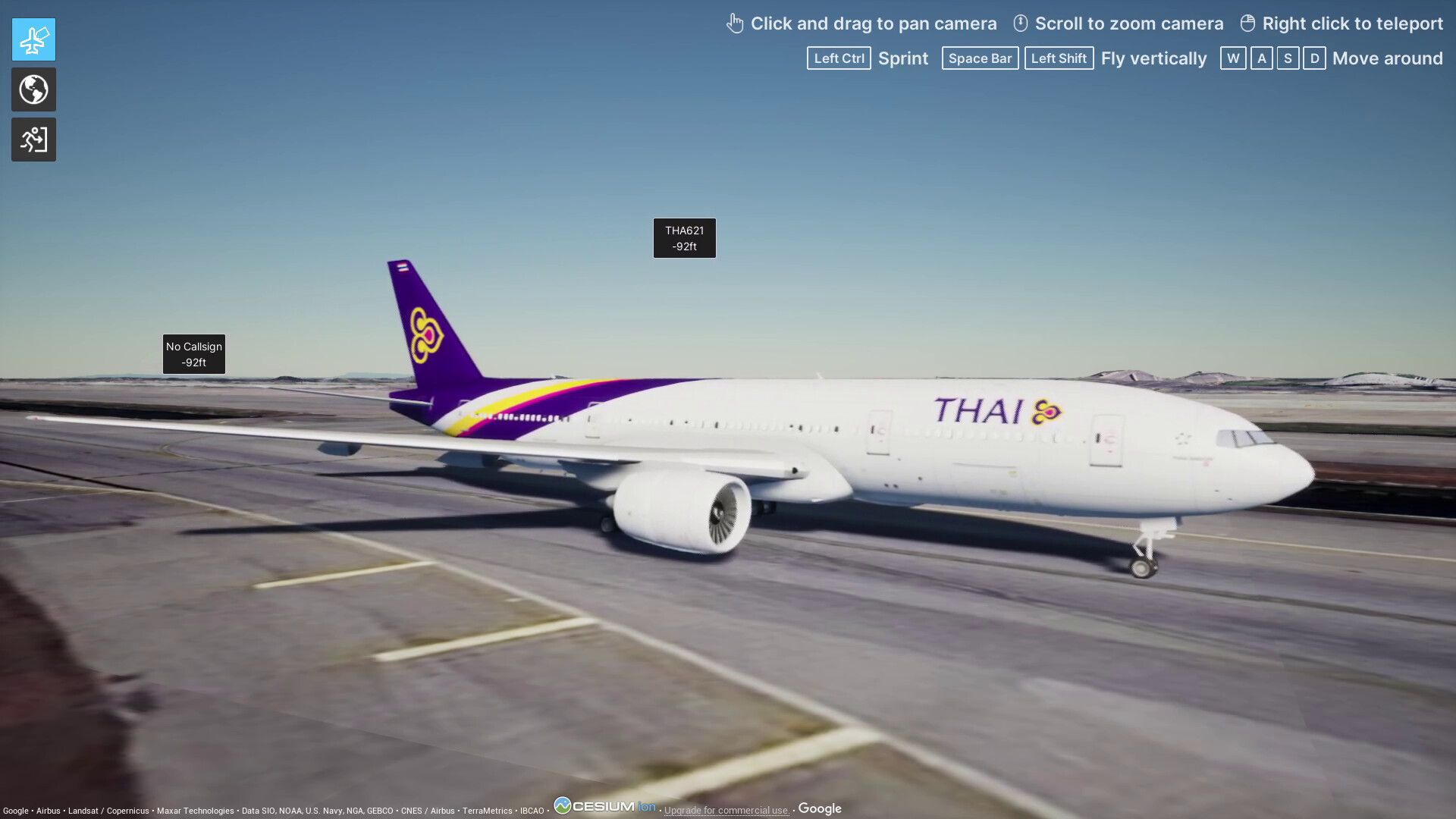 FlightTracker3D screenshot 2