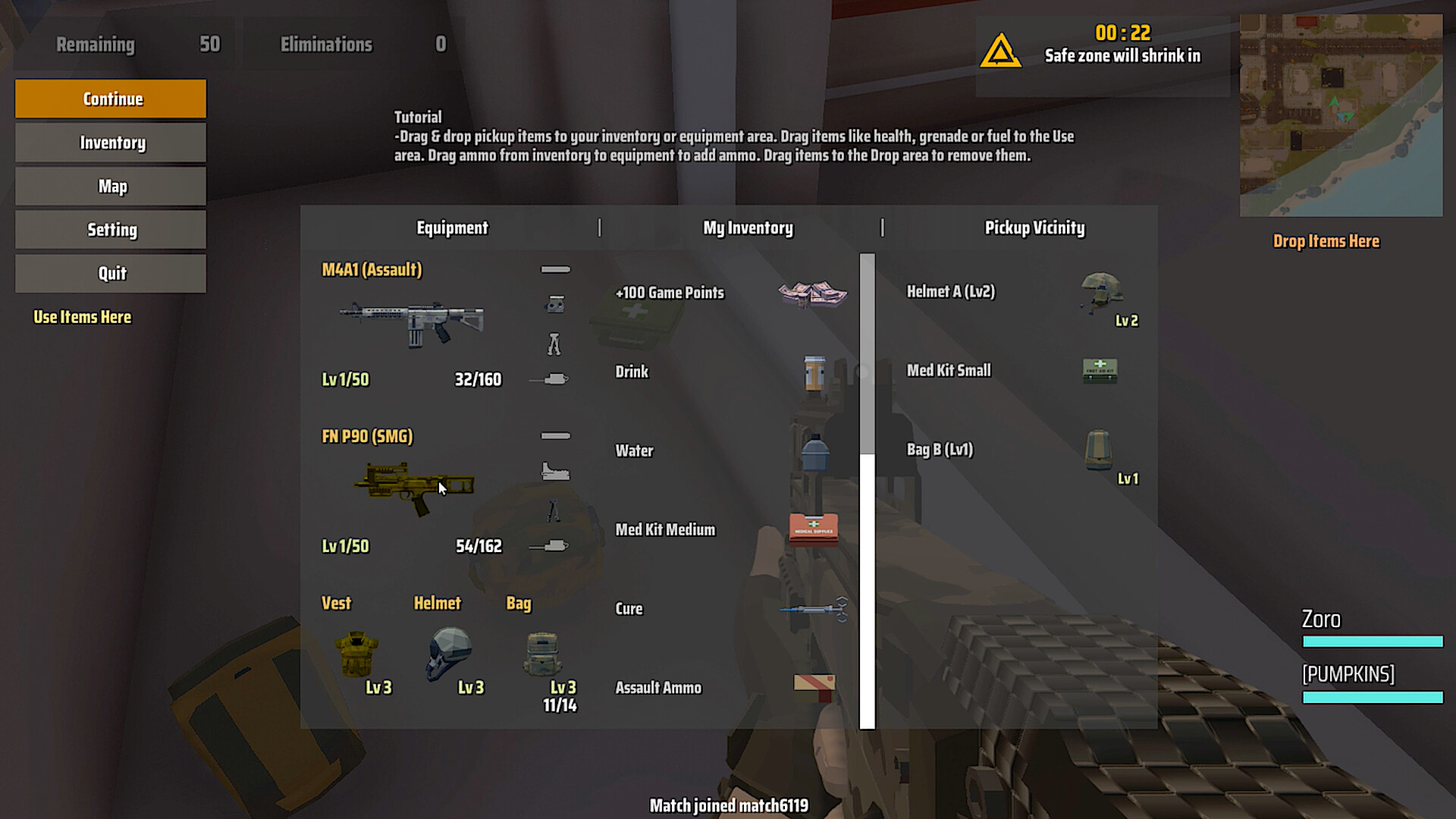 Polygon Bit Battle Royale screenshot 12