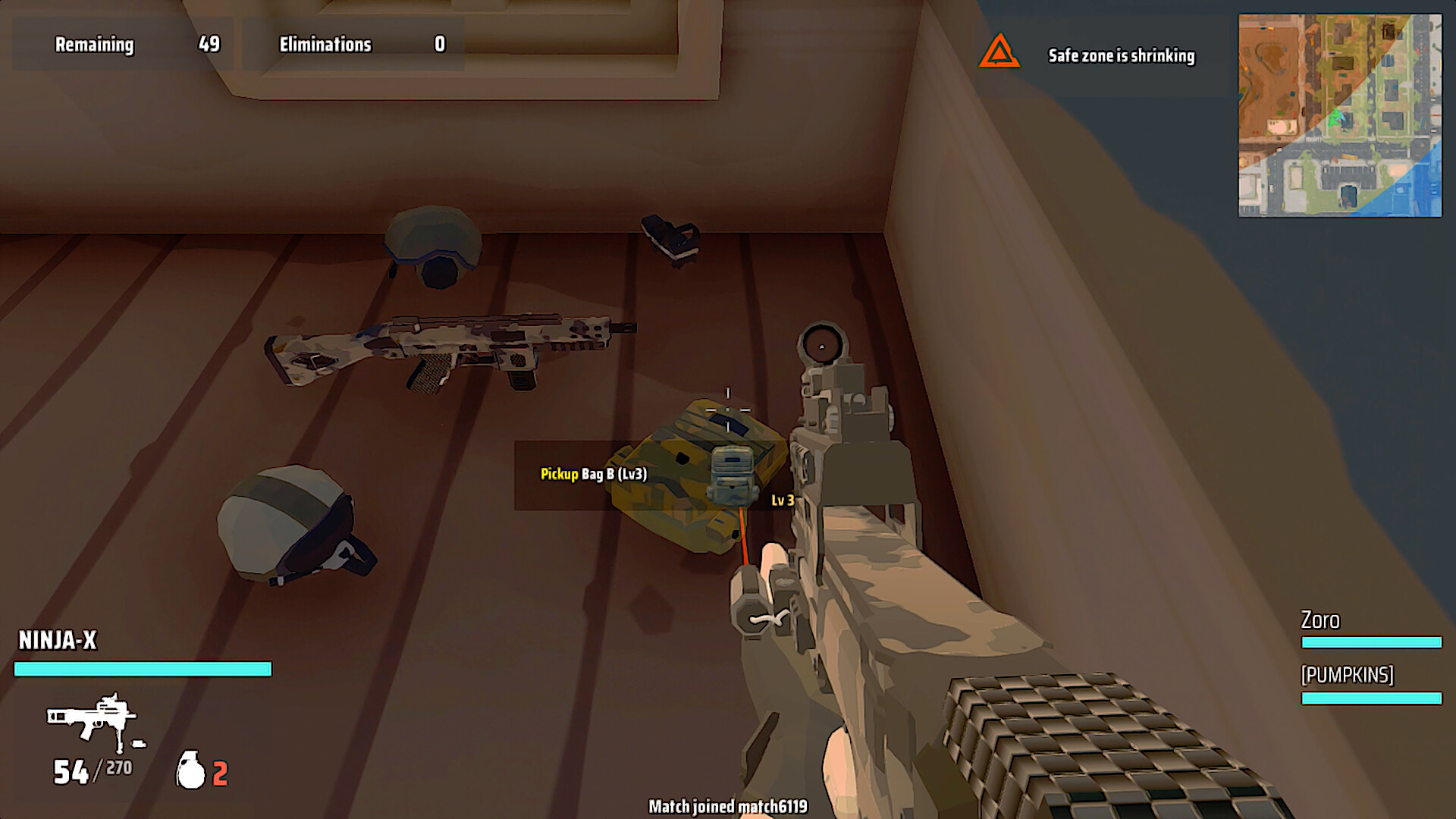 Polygon Bit Battle Royale screenshot 11