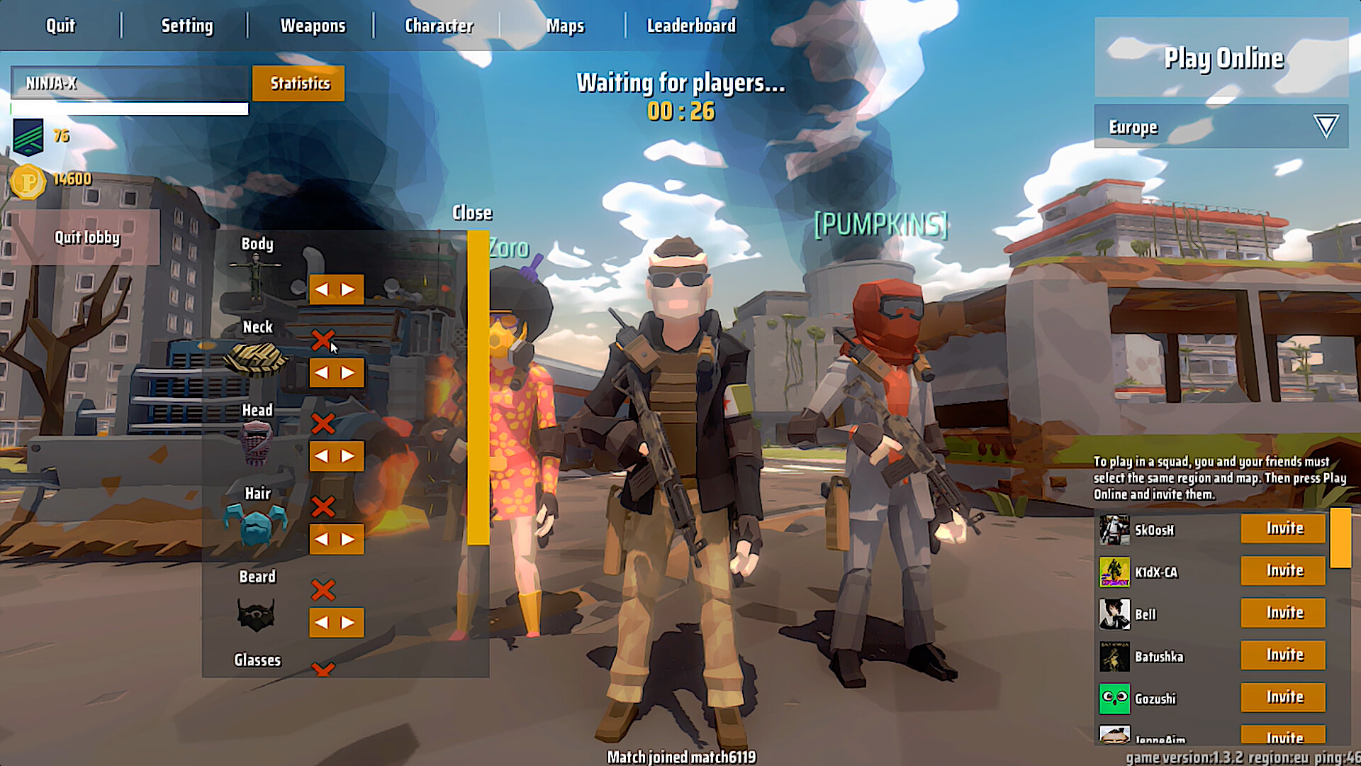 Polygon Bit Battle Royale screenshot 9