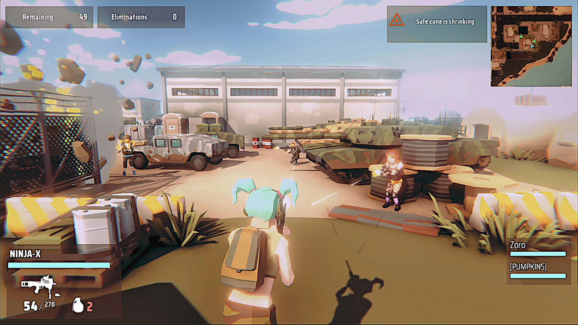 Polygon Bit Battle Royale screenshot 3