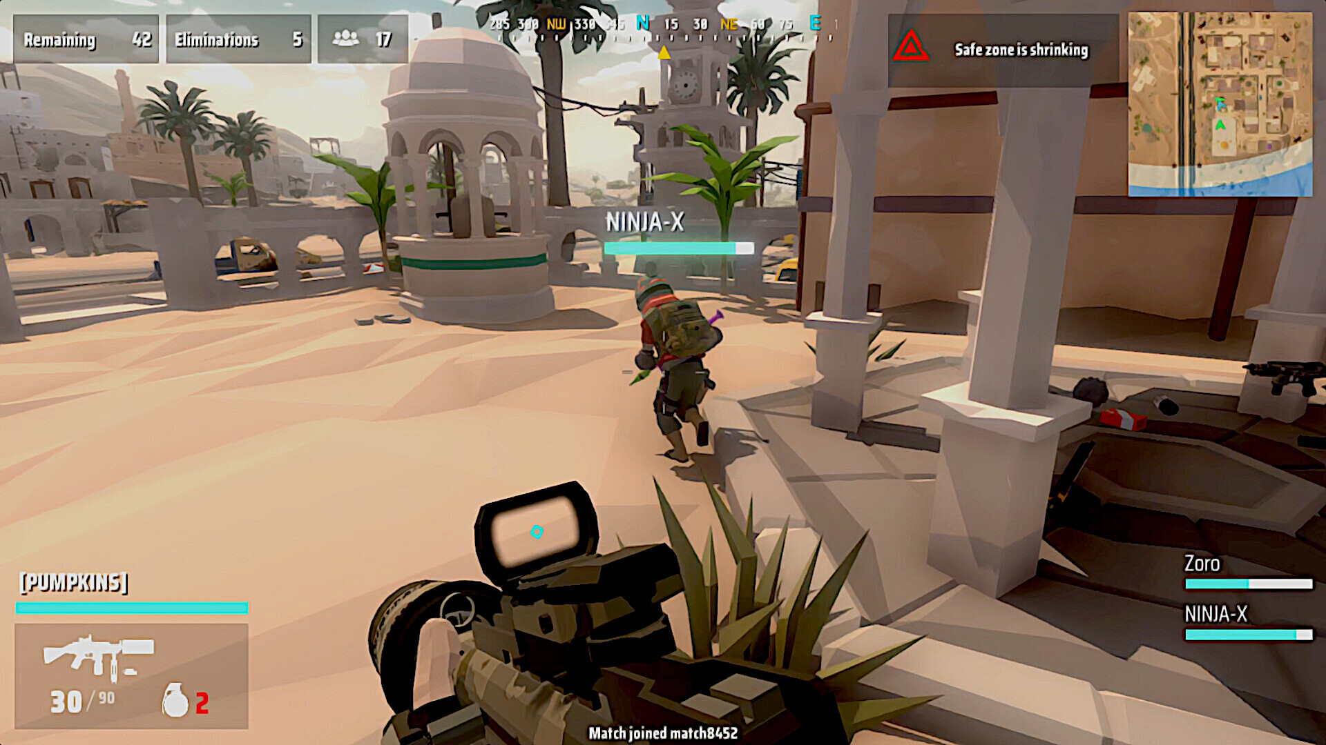 Polygon Bit Battle Royale screenshot 8