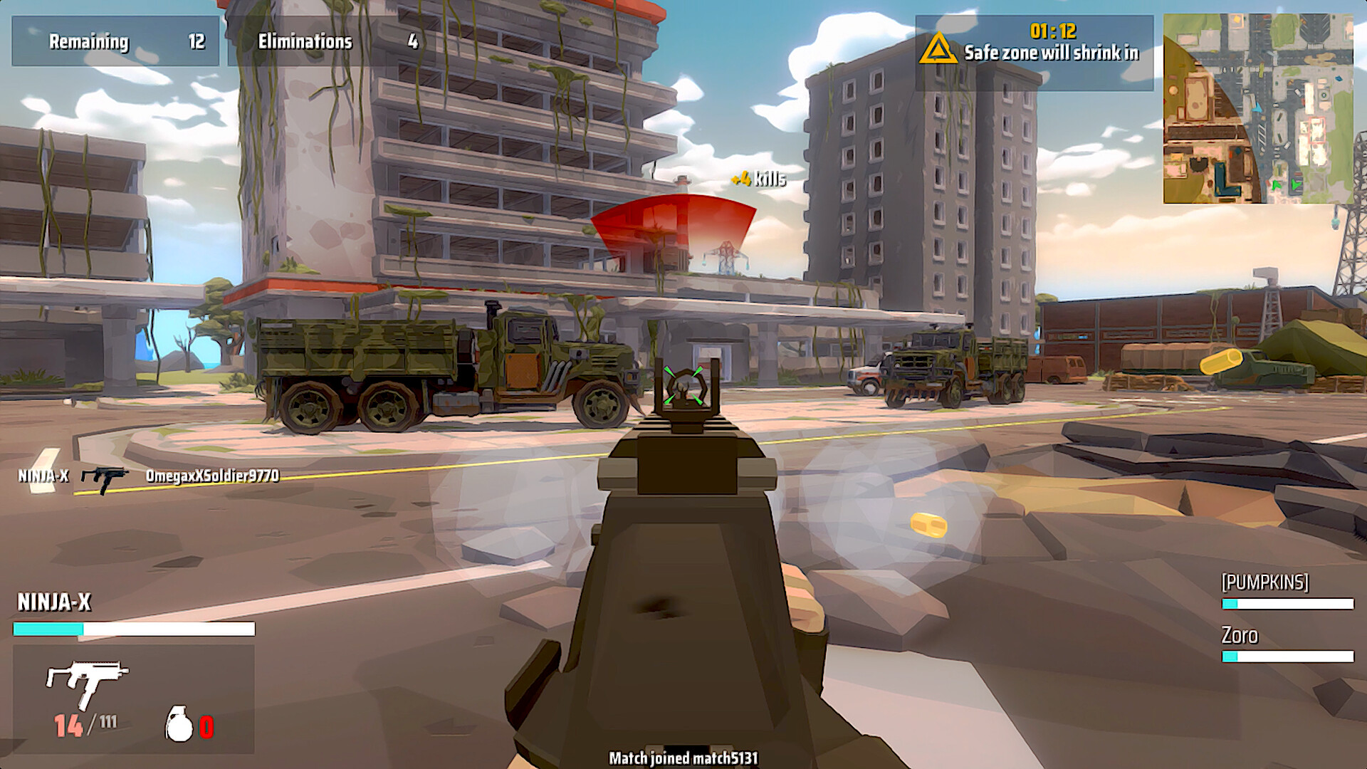 Polygon Bit Battle Royale screenshot 5