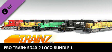 Trainz Plus DLC - Pro Train: SD40-2 Loco Bundle 1: header artwork